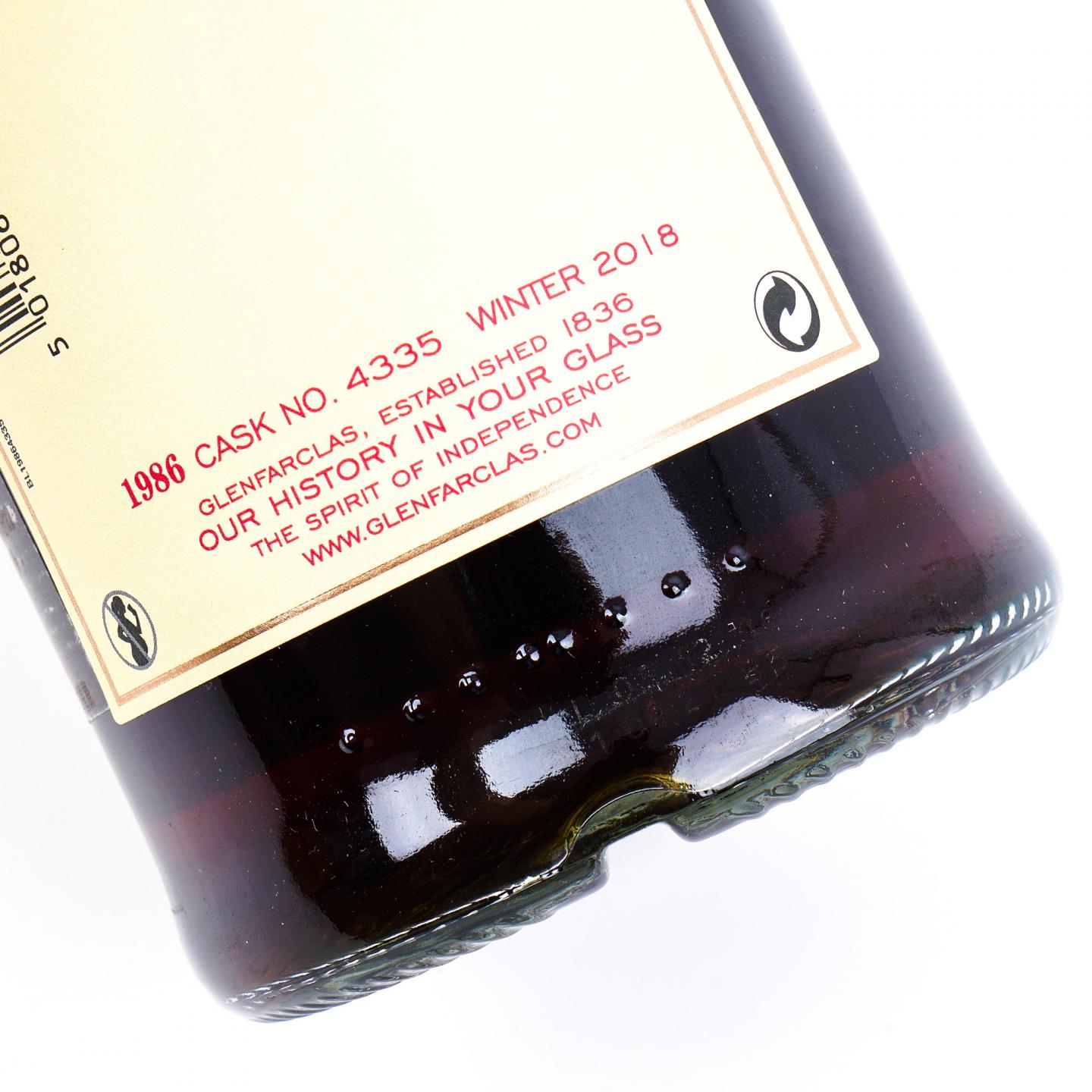 Glenfarclas 格兰花格 1986-2018 家族桶#4335