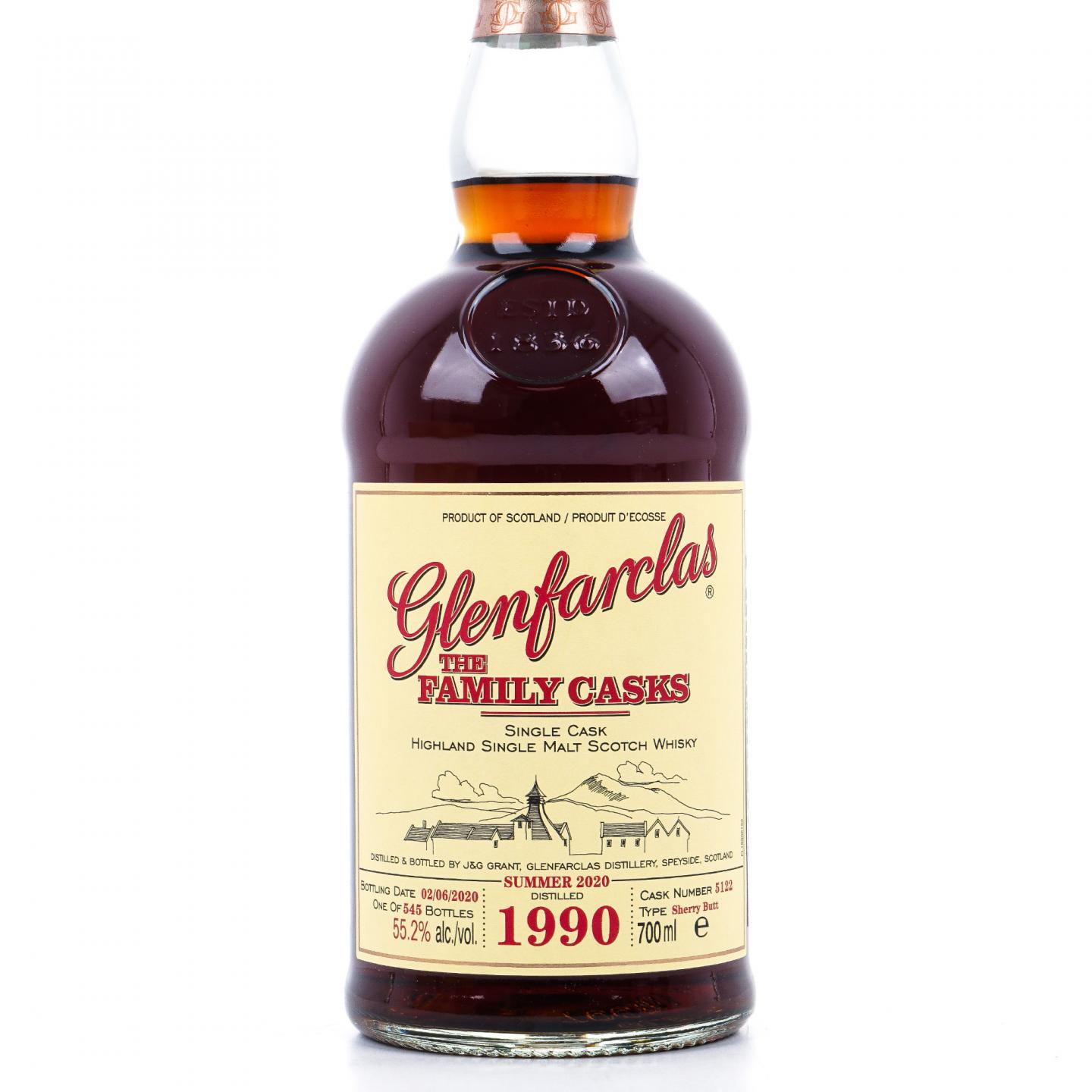 Glenfarclas 格兰花格 1990-2020 家族桶#5122