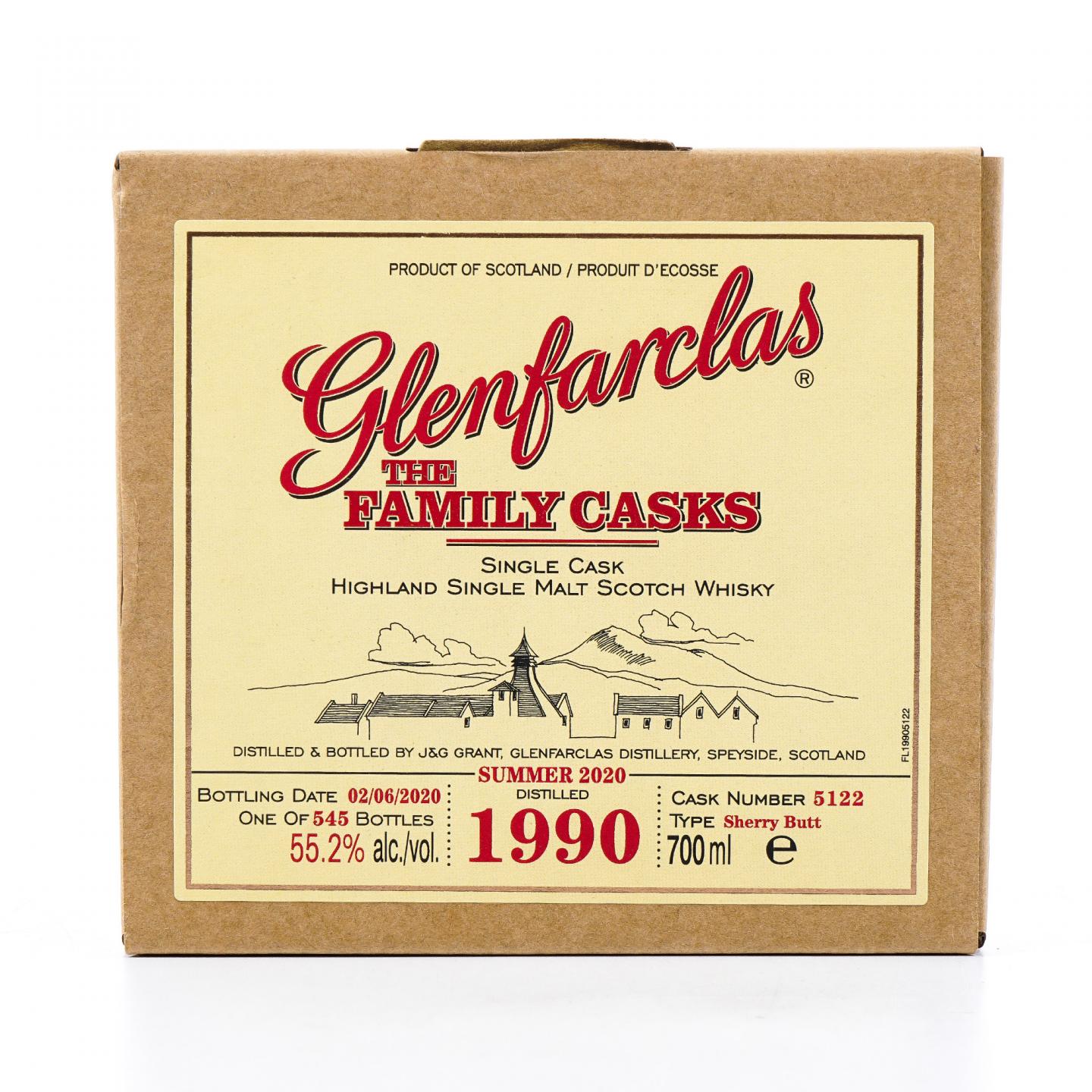 Glenfarclas 格兰花格 1990-2020 家族桶#5122