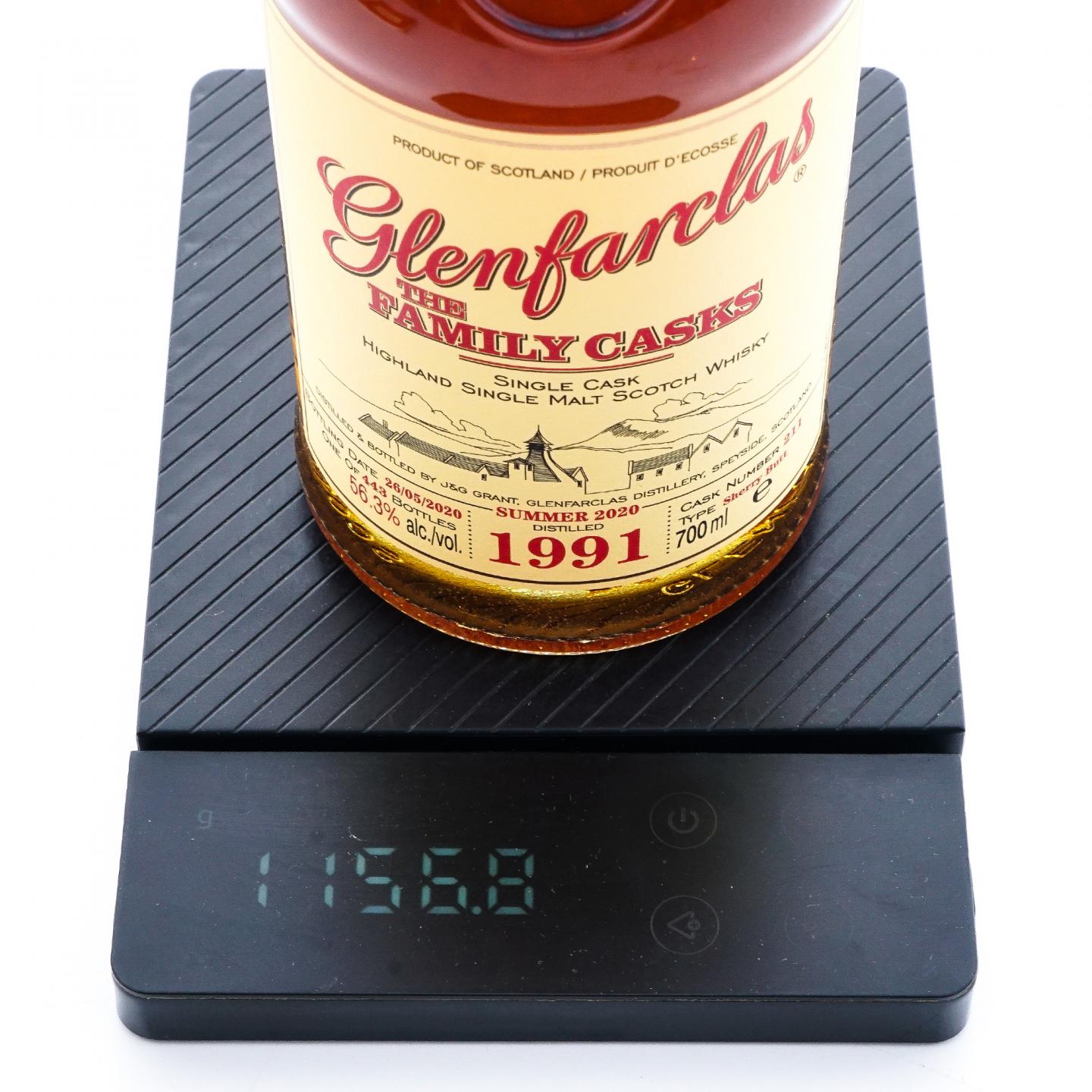 Glenfarclas 格兰花格 1991-2020 家族桶#211