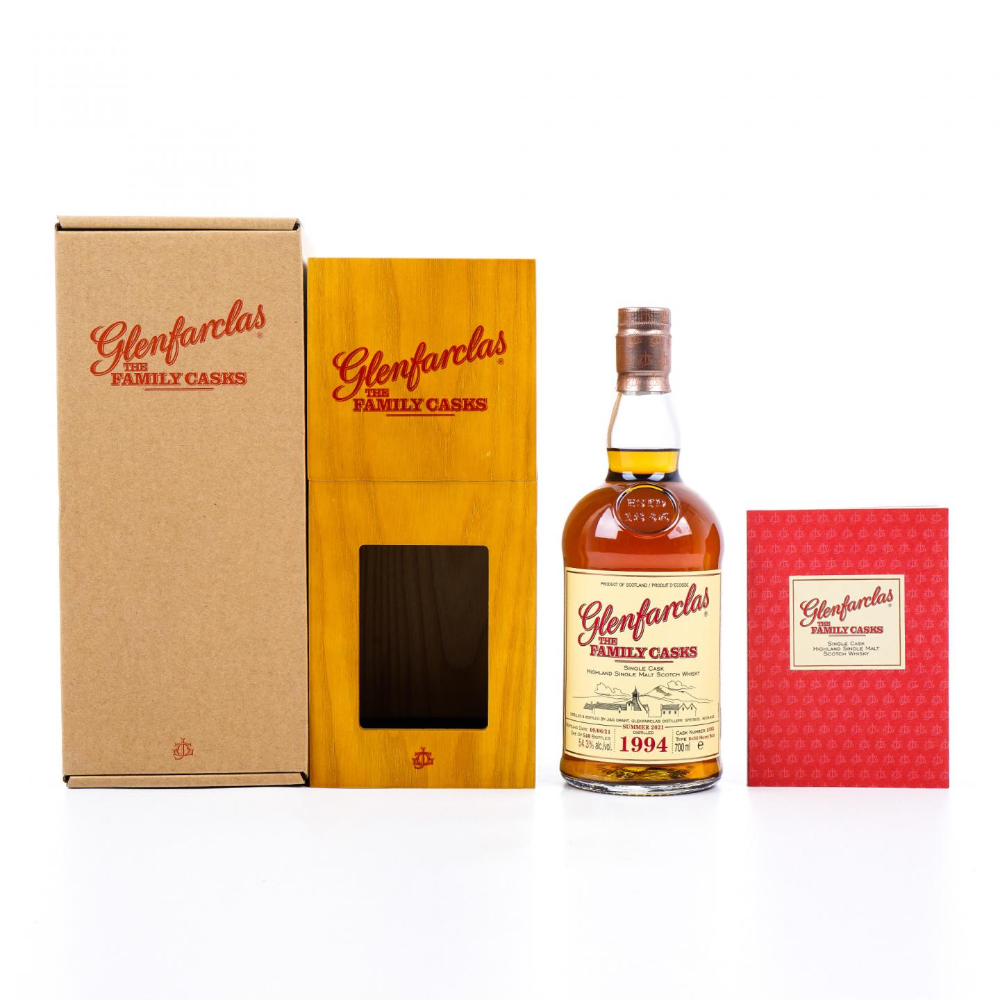 Glenfarclas 格兰花格 1994-2021 家族桶#1583