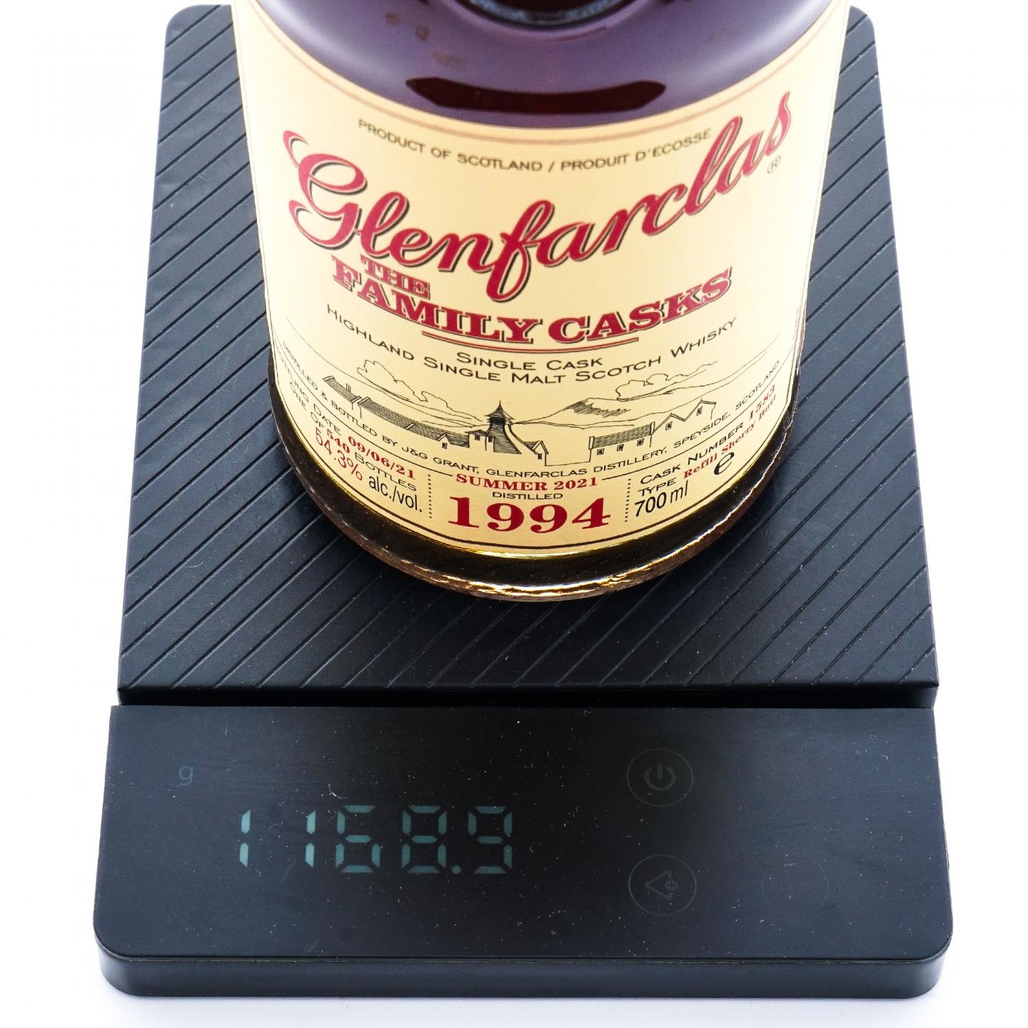 Glenfarclas 格兰花格 1994-2021 家族桶#1583