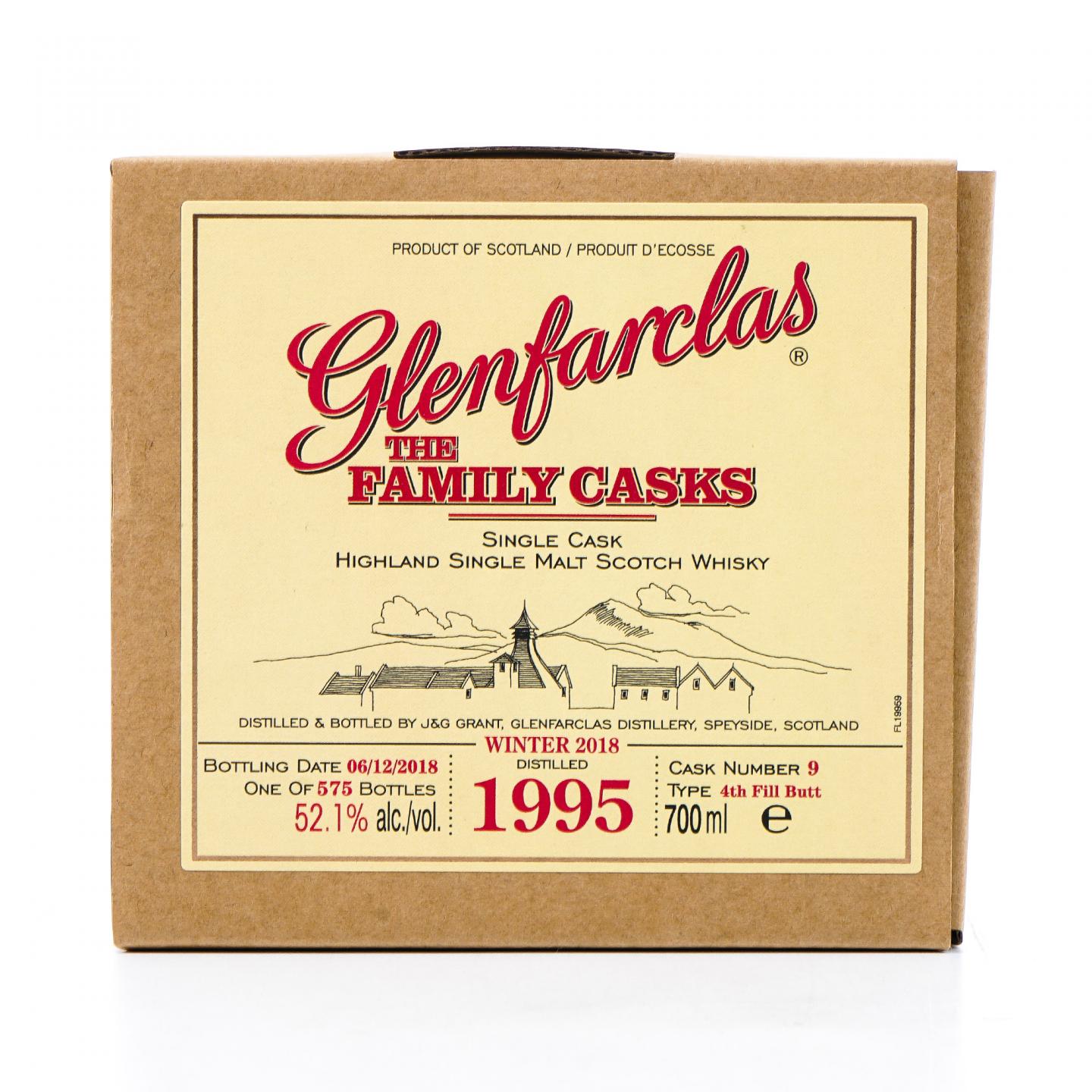Glenfarclas 格兰花格 1995-2018 家族桶#9