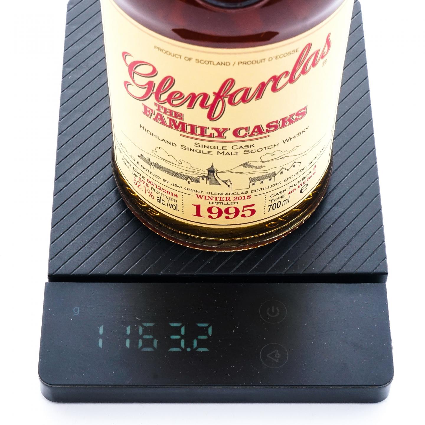 Glenfarclas 格兰花格 1995-2018 家族桶#9