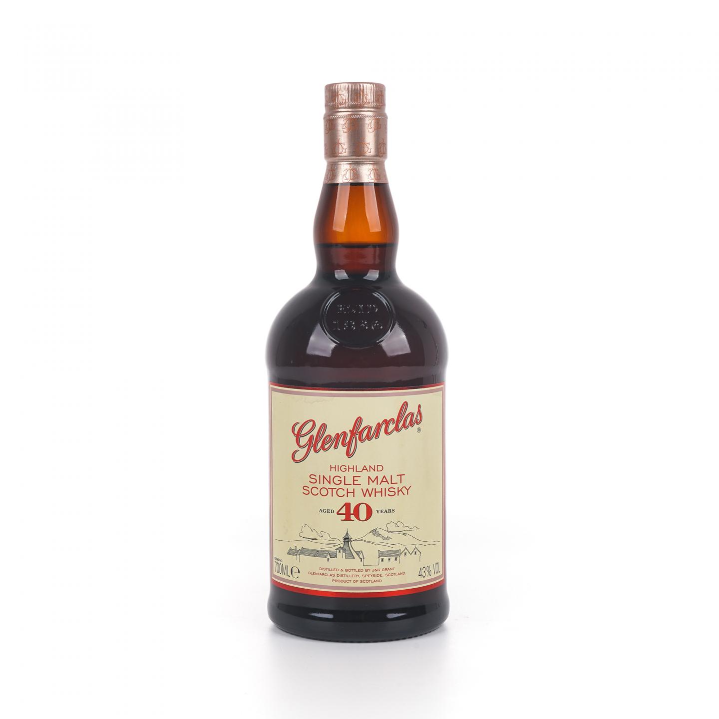Glenfarclas 格兰花格 40年 单一麦芽 红色大门礼盒