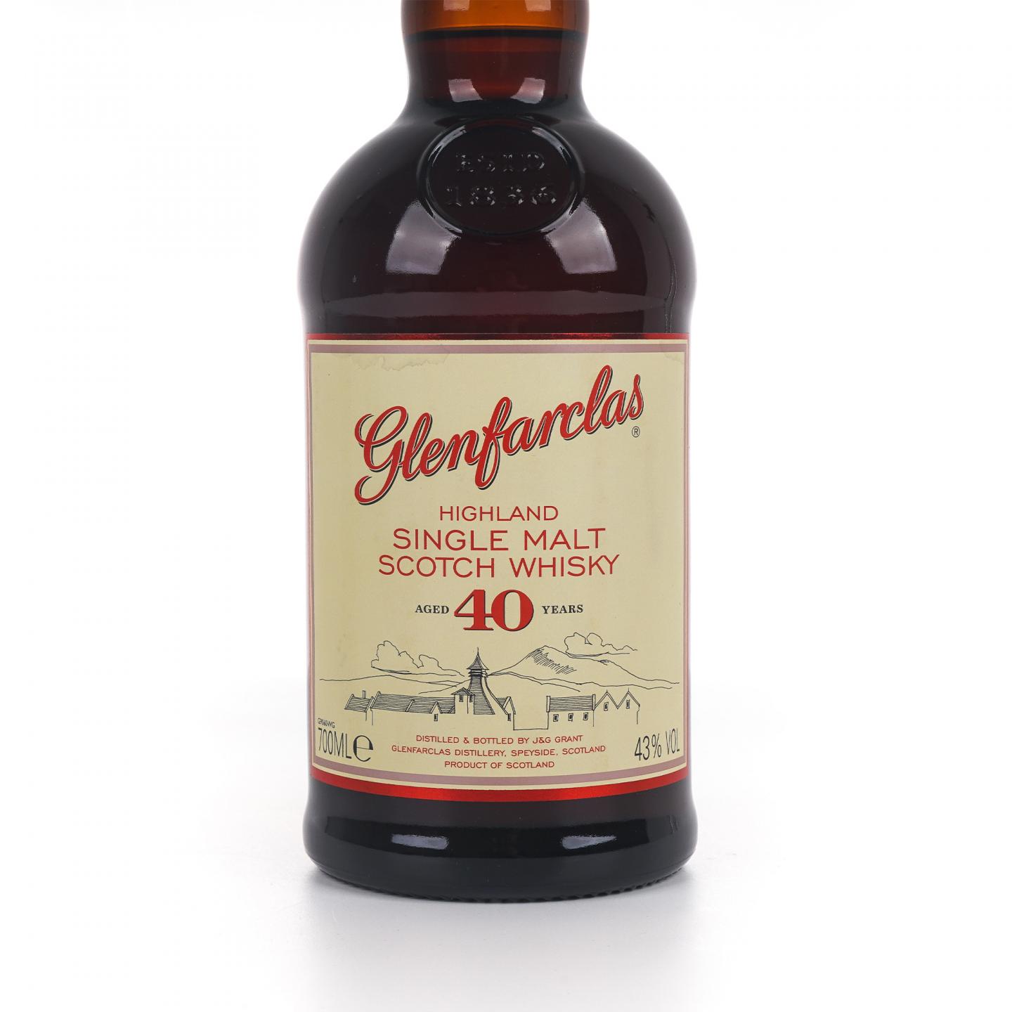 Glenfarclas 格兰花格 40年 单一麦芽 红色大门礼盒
