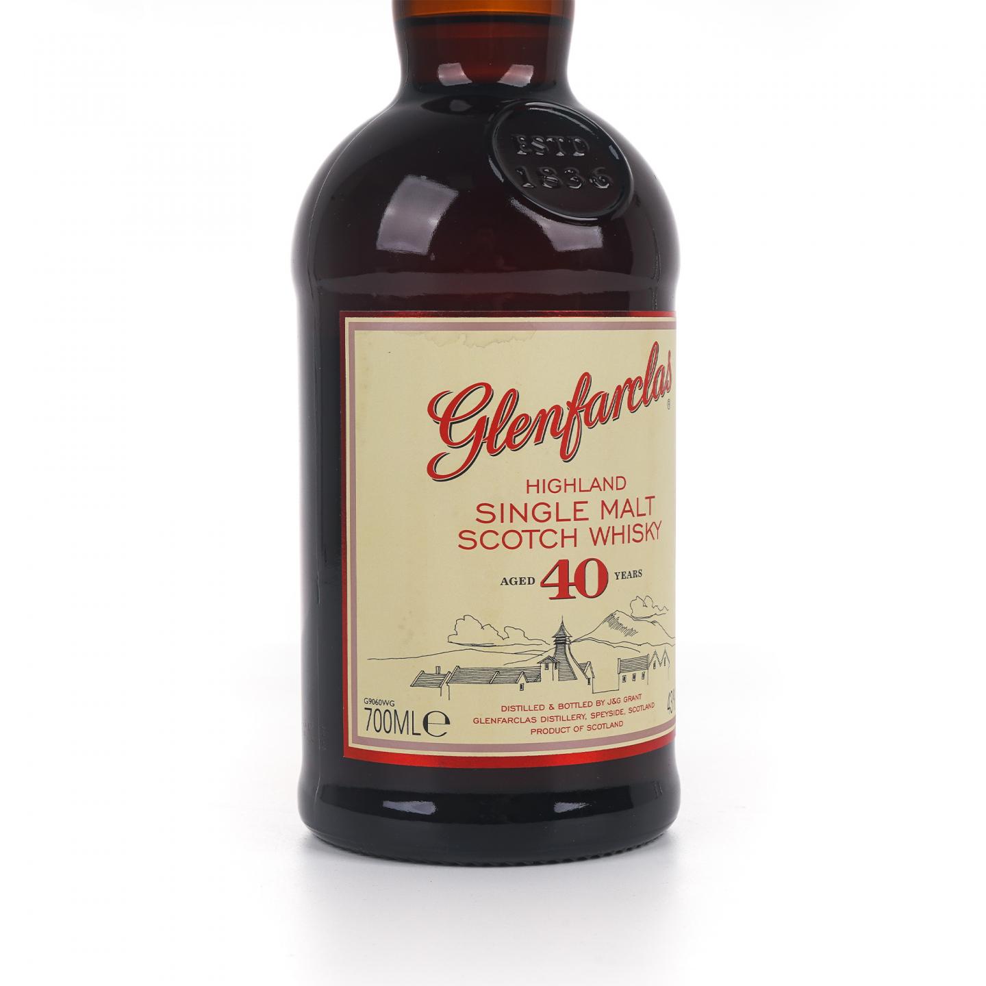 Glenfarclas 格兰花格 40年 单一麦芽 红色大门礼盒