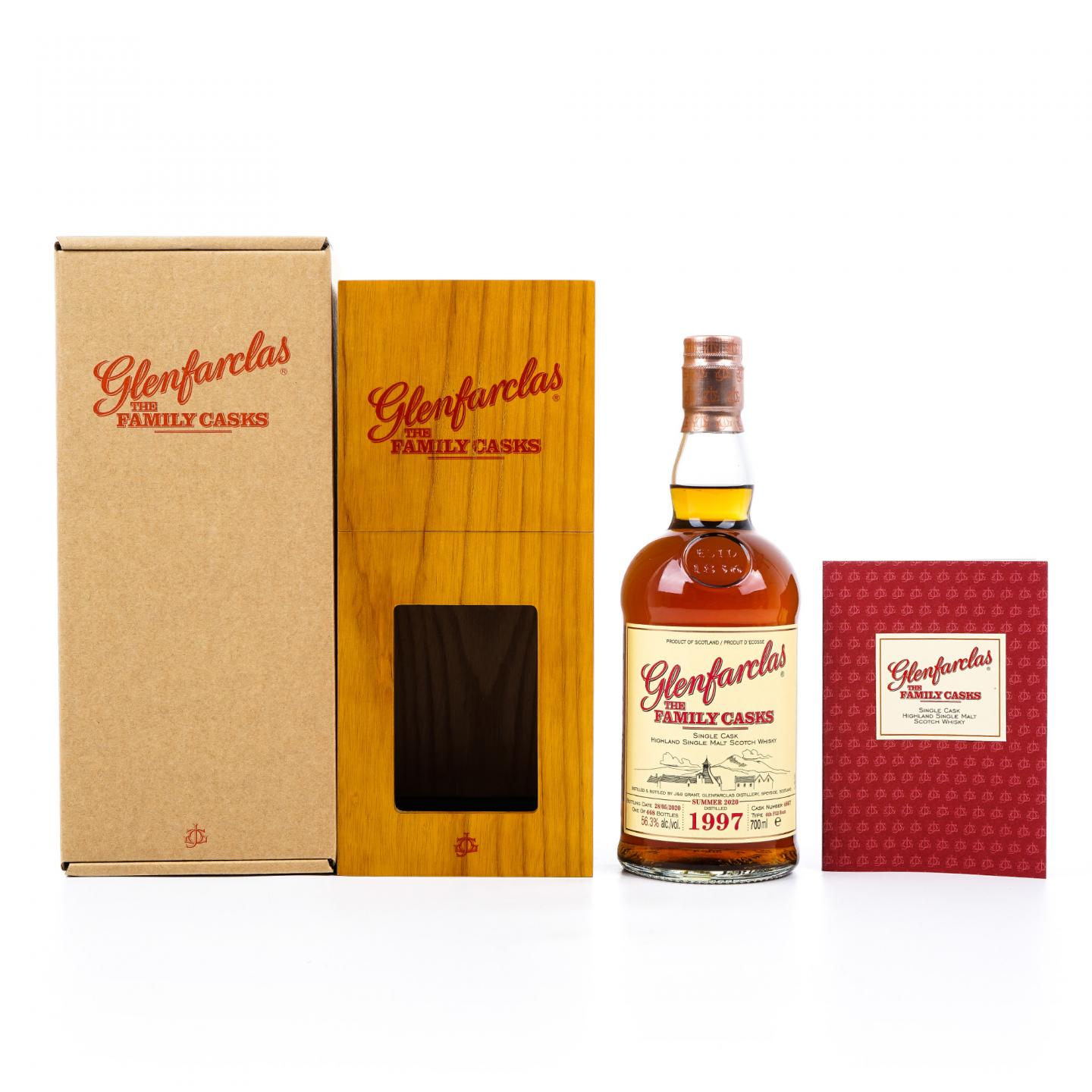 Glenfarclas 格兰花格 1997-2020 家族桶#4667 单桶