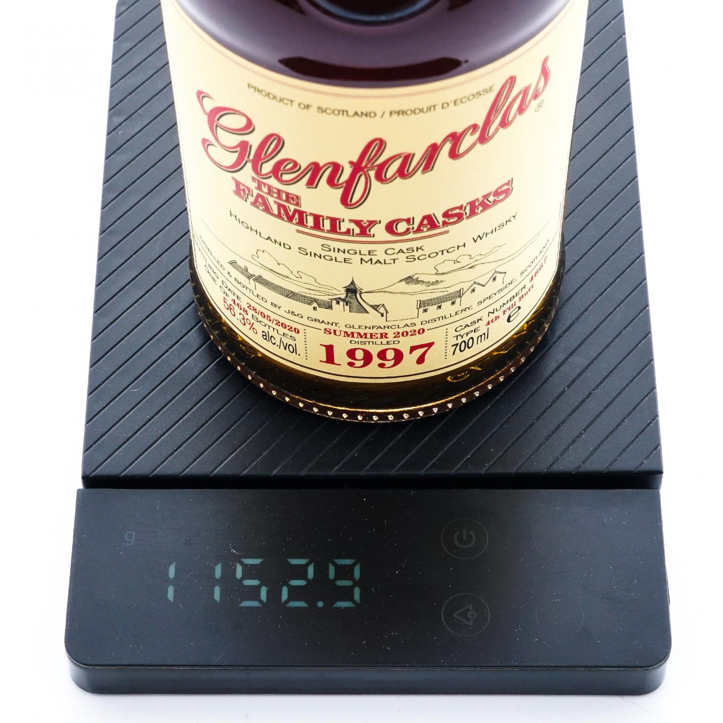 Glenfarclas 格兰花格 1997-2020 家族桶#4667 单桶