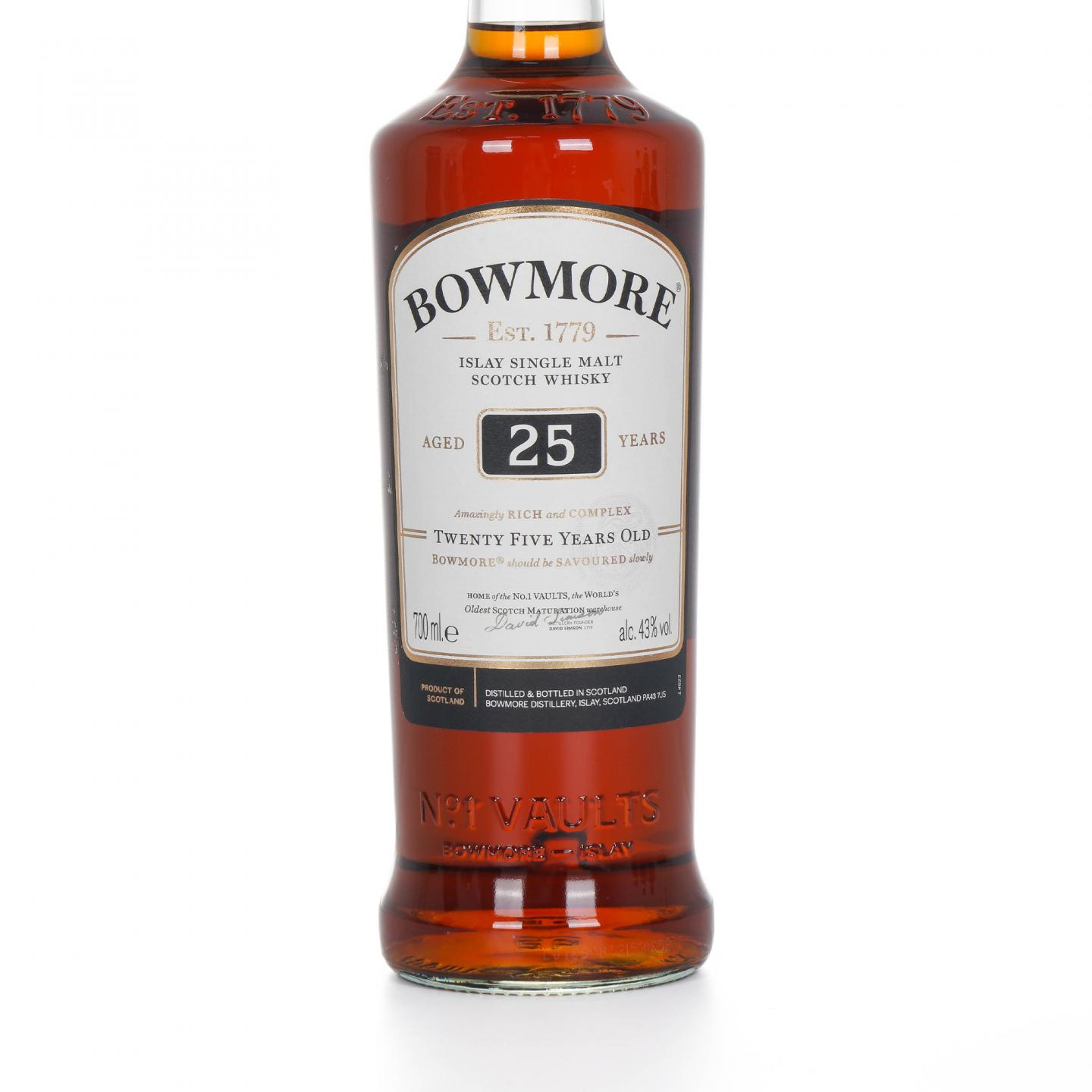 Bowmore 波摩 25年 单一麦芽 礼盒 43%Vol.