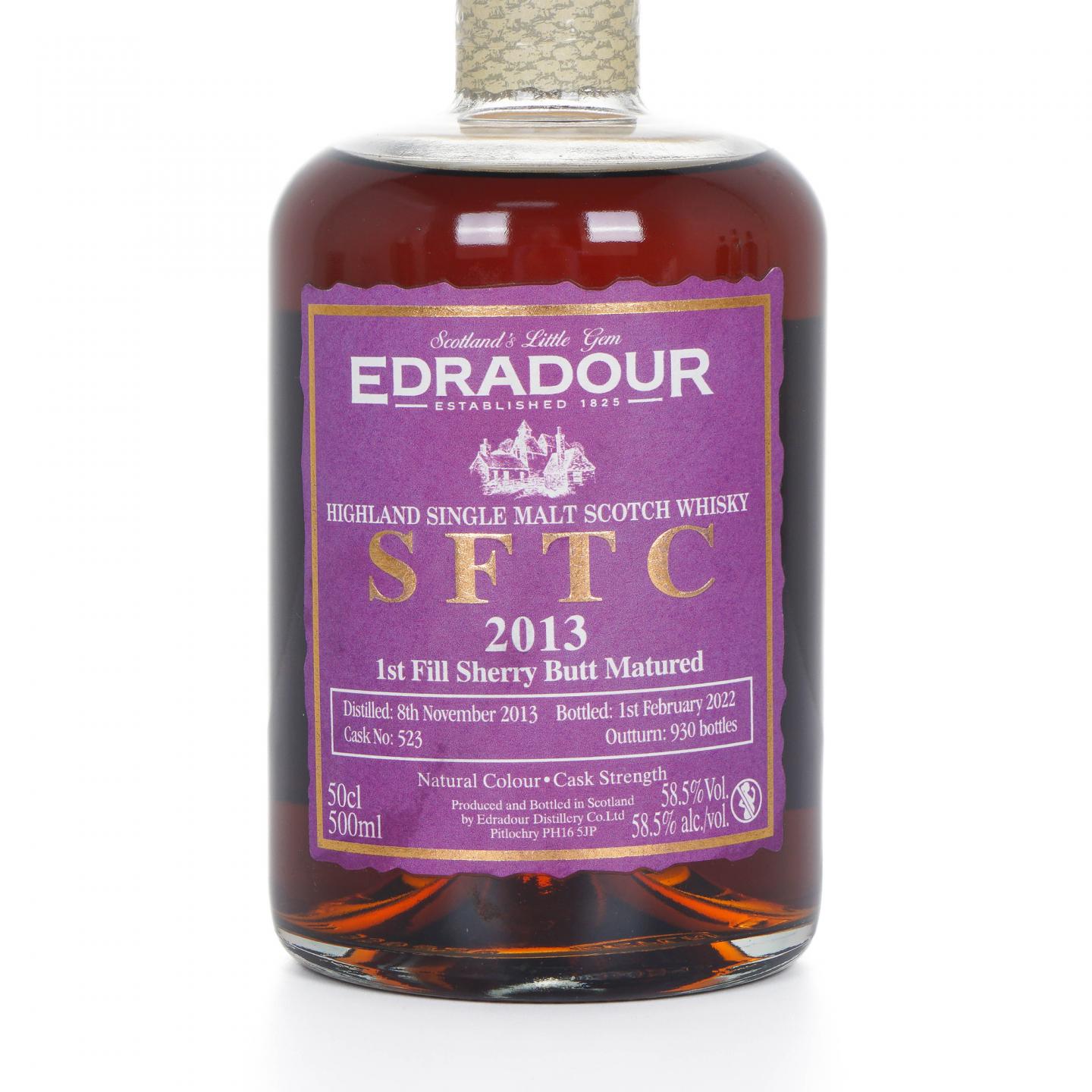 Edradour 埃德拉多尔 2013-2022 雪莉桶 500ml