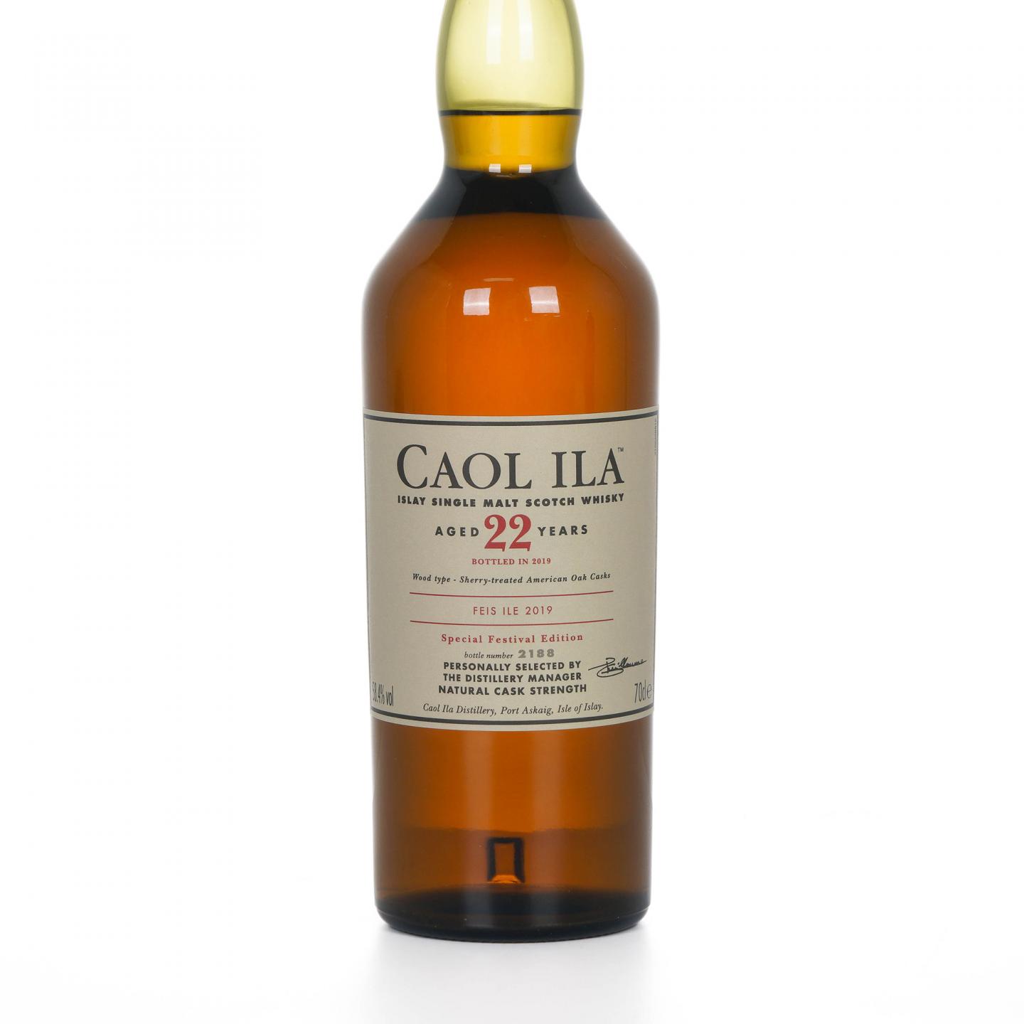 Caol Ila 卡尔里拉 22年 Feis Ile 2019