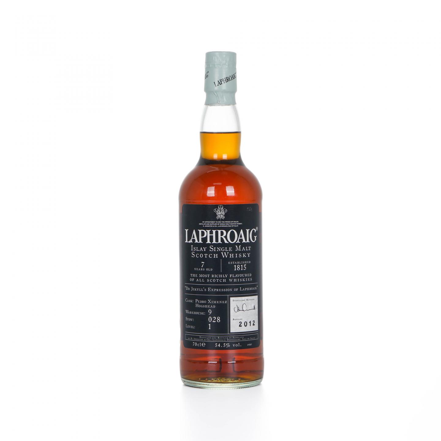 Laphroaig 拉弗格 7年 2012 Warehouse #9