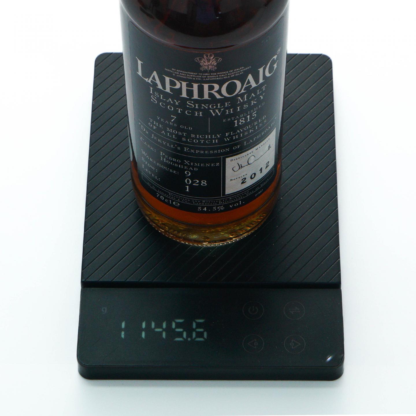 Laphroaig 拉弗格 7年 2012 Warehouse #9