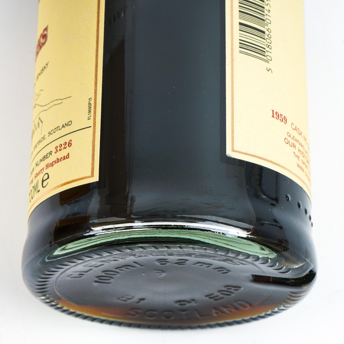 Glenfarclas 格兰花格 1959-2014 家族桶 雪莉单桶#3226