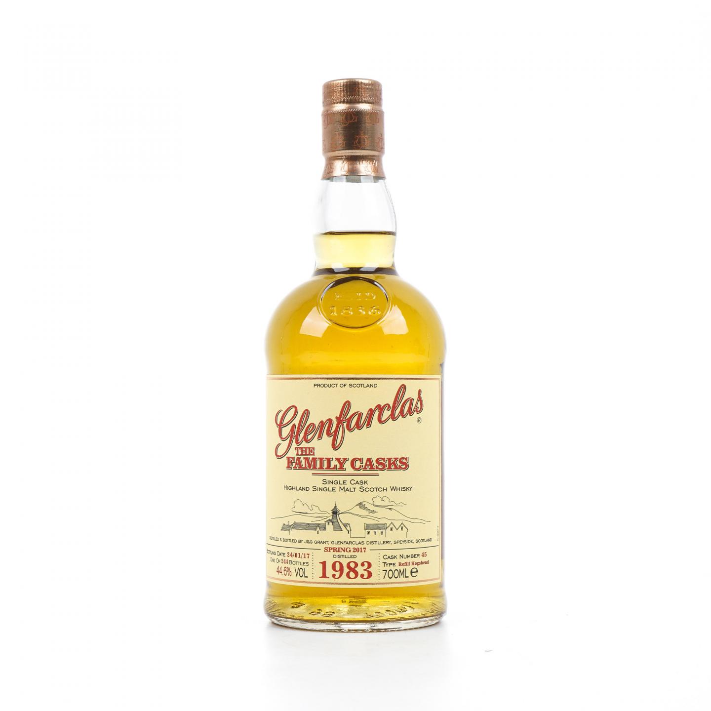 Glenfarclas 格兰花格 1983-2017 家族桶#45