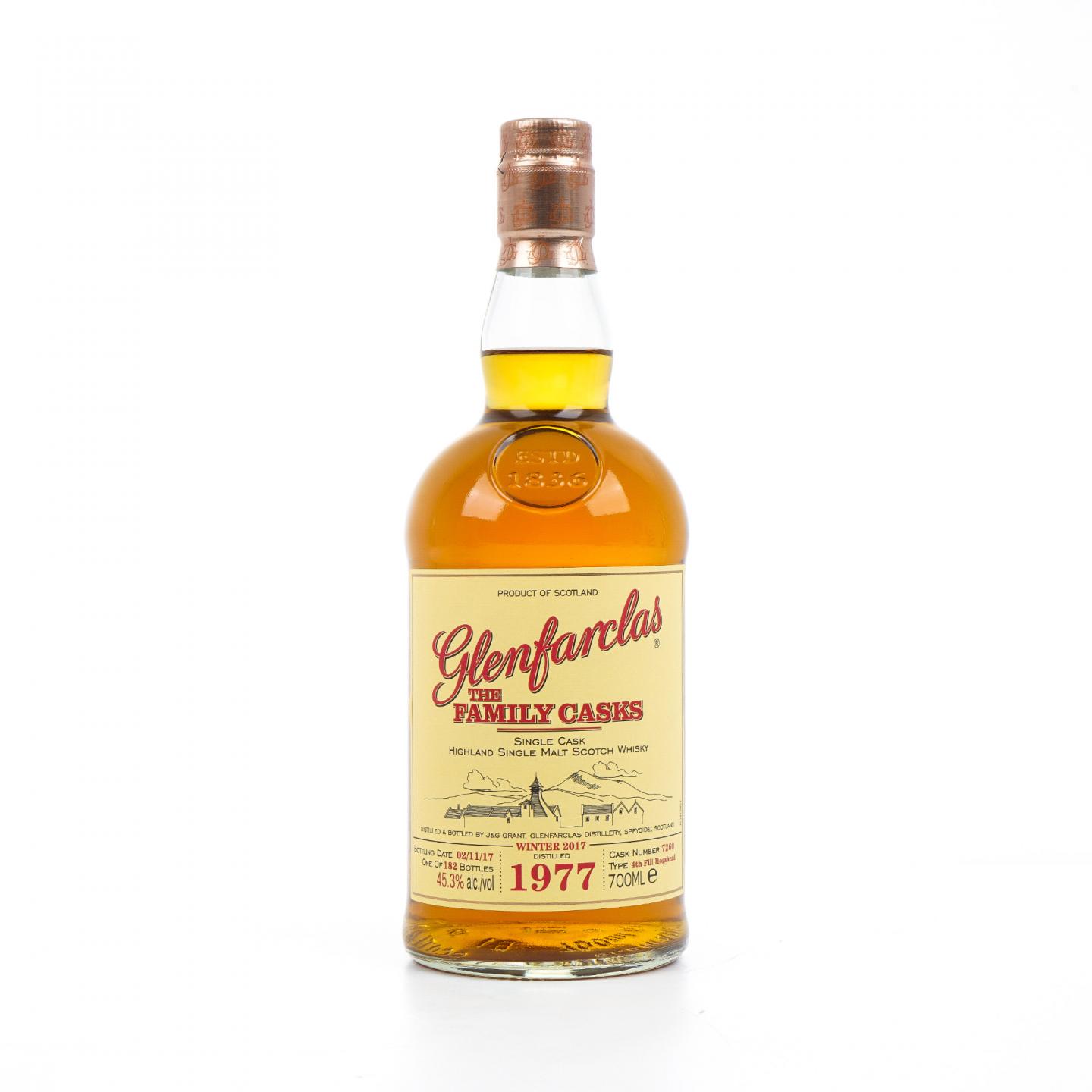 Glenfarclas 格兰花格 1977-2017 家族桶#7260