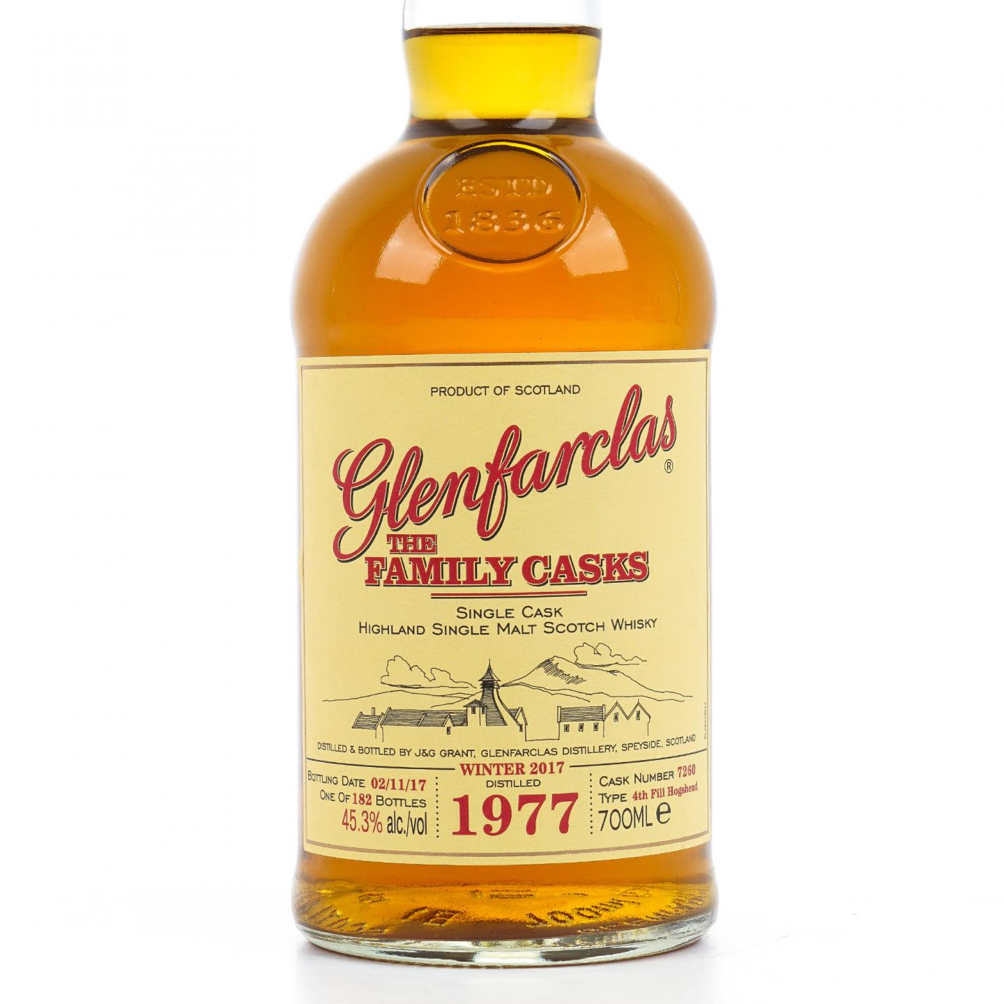 Glenfarclas 格兰花格 1977-2017 家族桶#7260