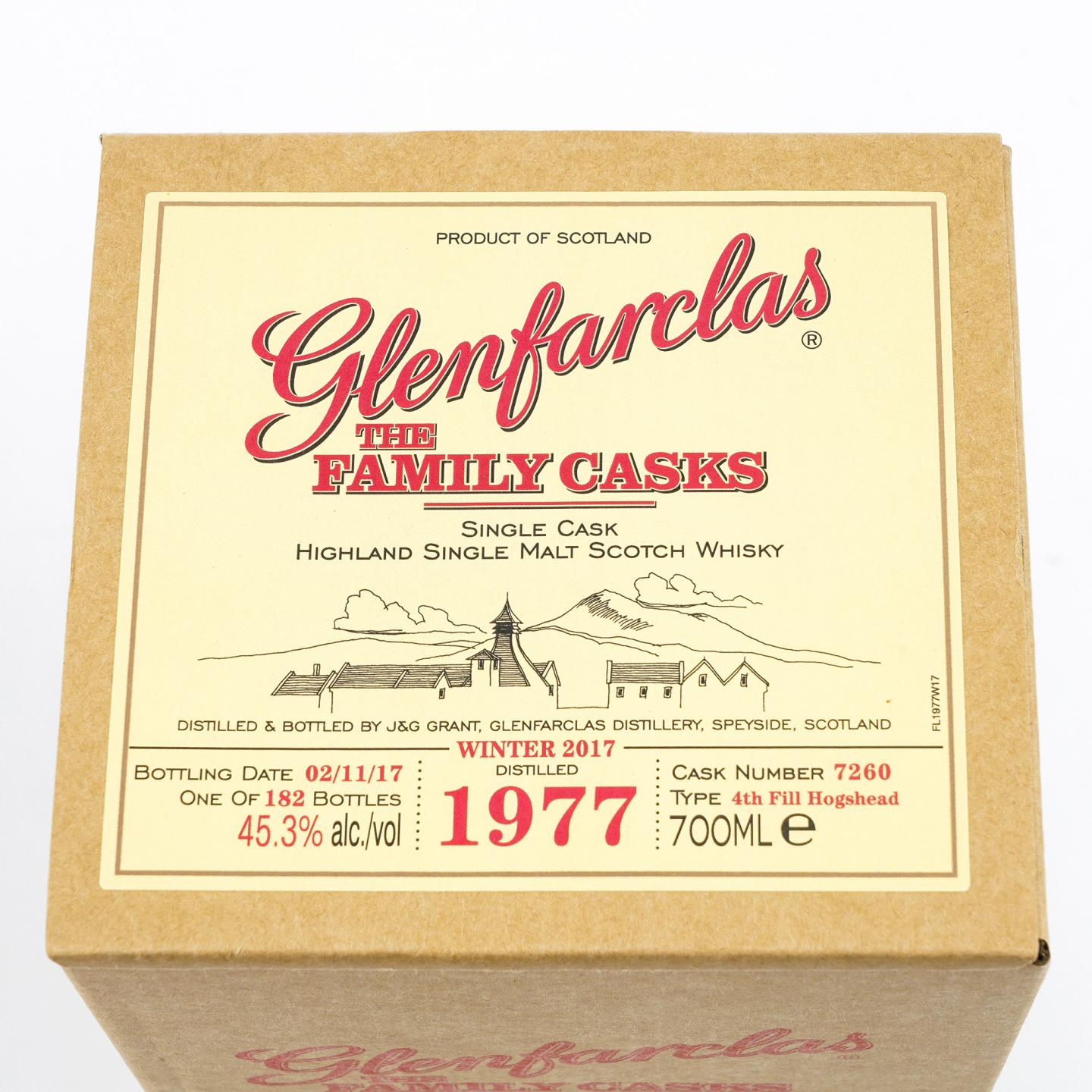 Glenfarclas 格兰花格 1977-2017 家族桶#7260