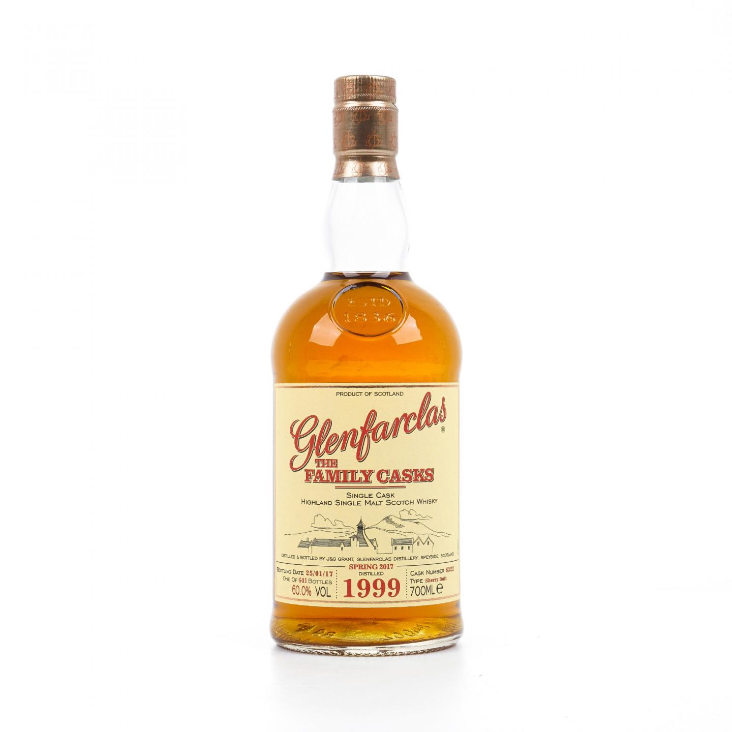 Glenfarclas 格兰花格 1999-2017 家族桶#6322