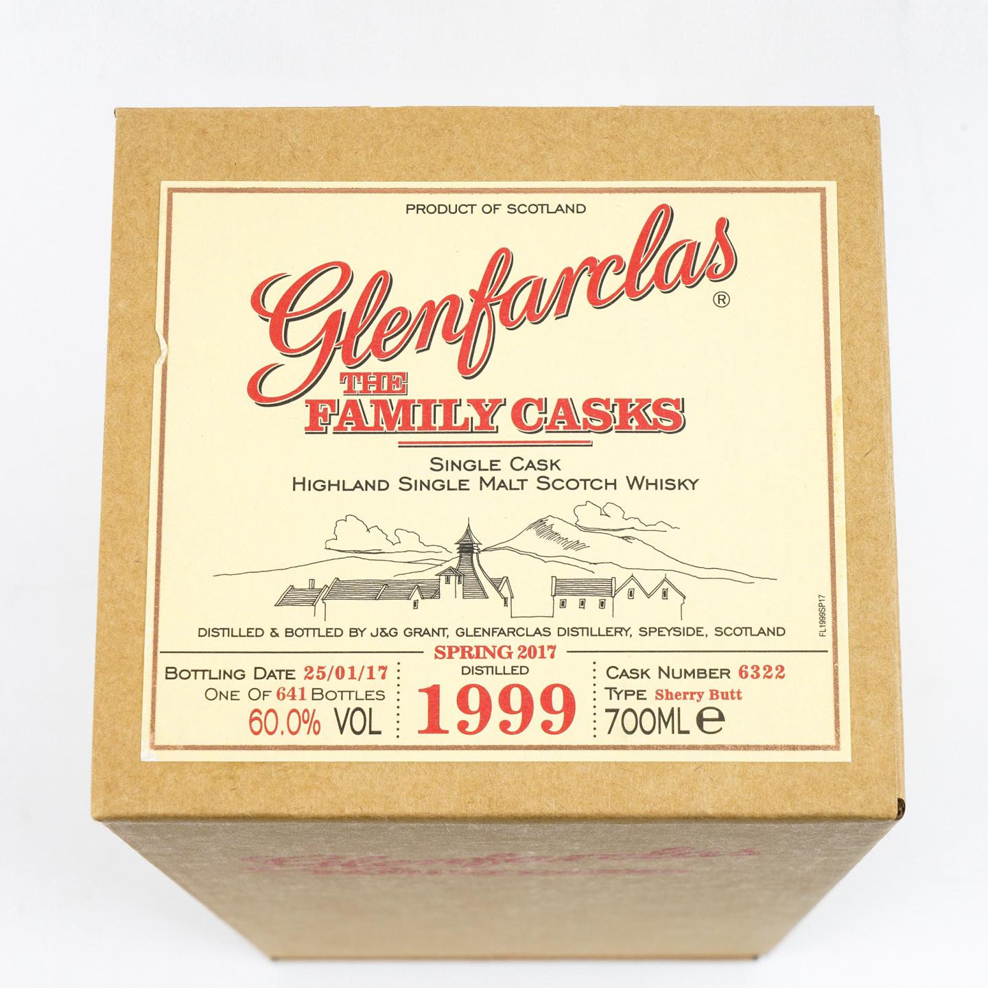 Glenfarclas 格兰花格 1999-2017 家族桶#6322