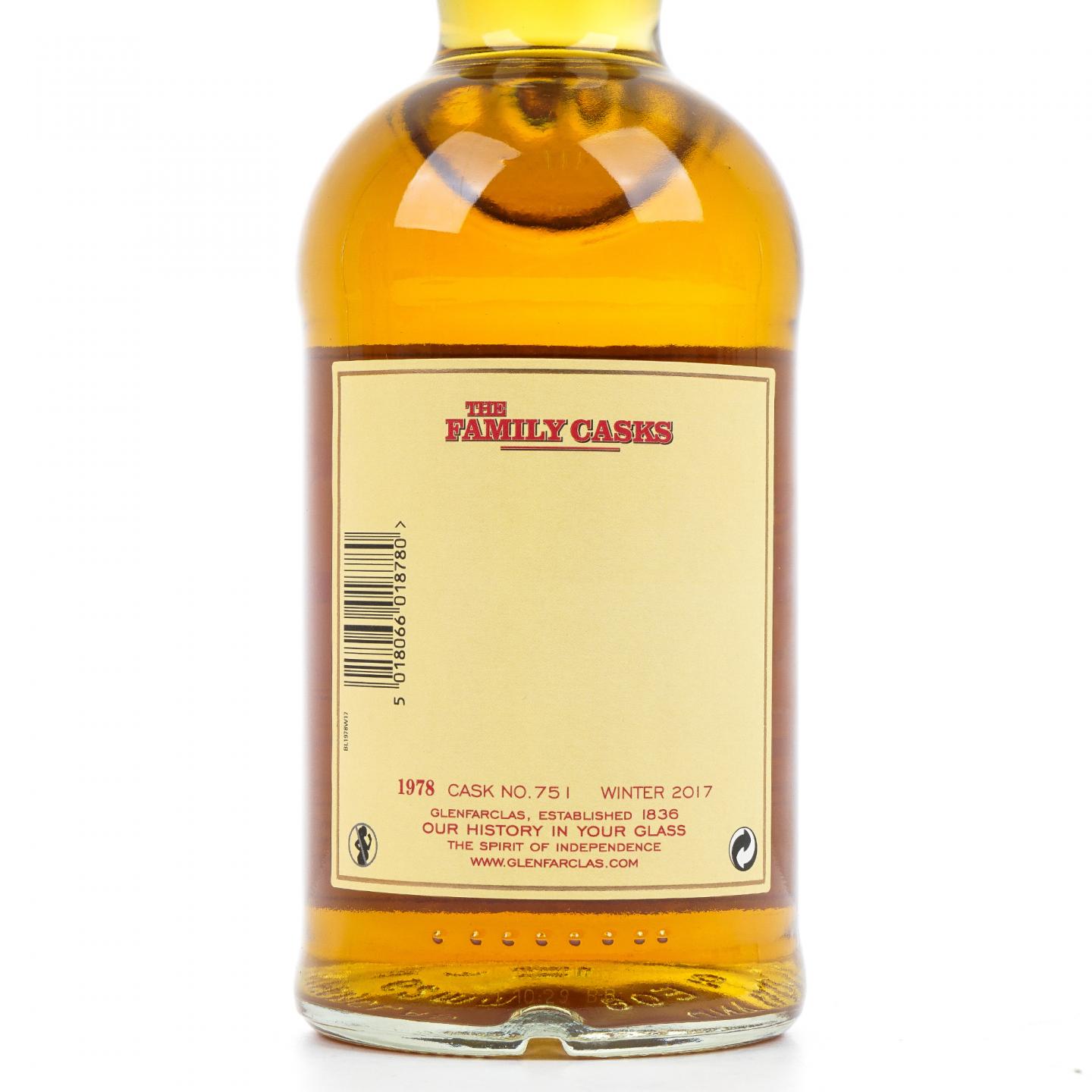 Glenfarclas 格兰花格 1978-2017 家族桶#751