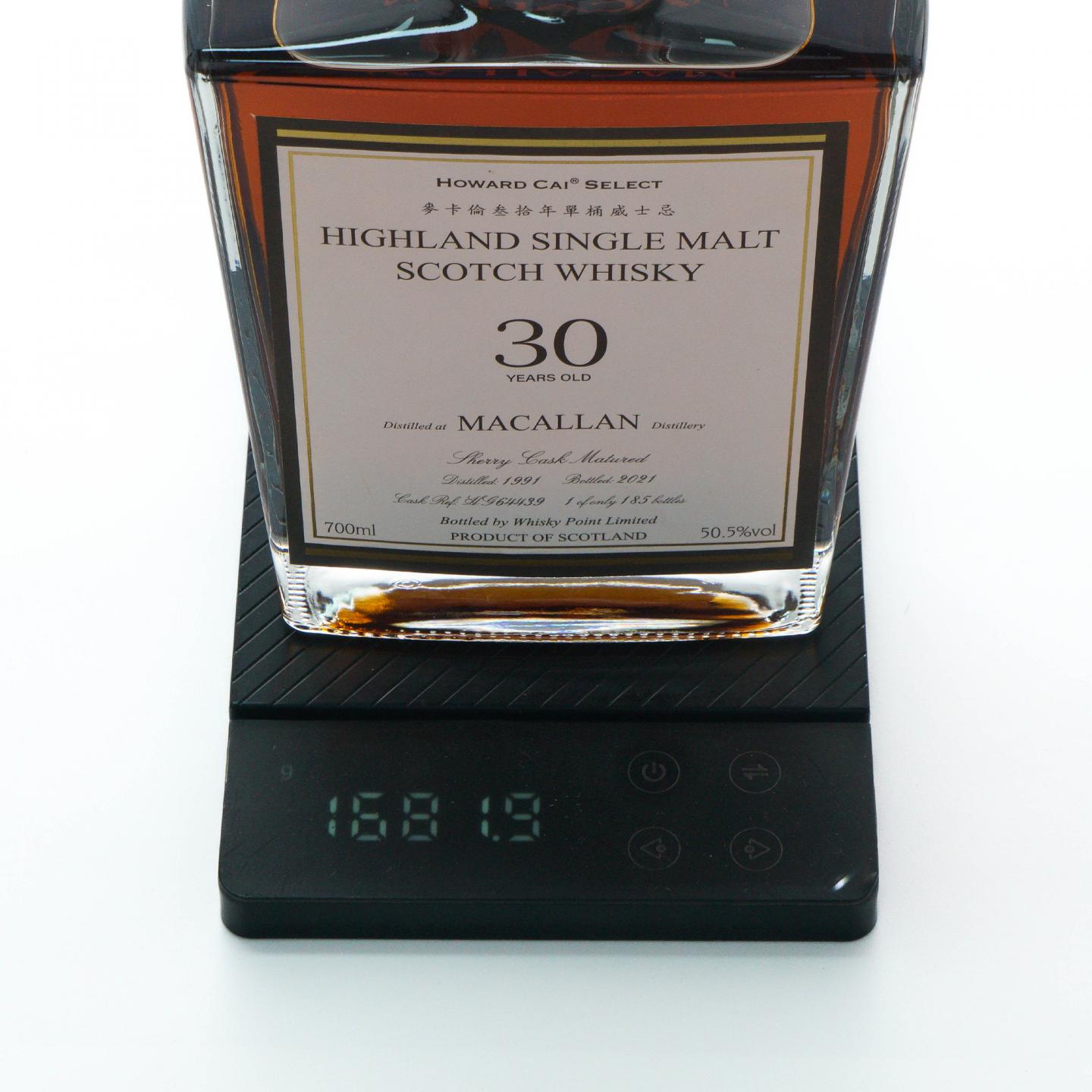 Macallan 麦卡伦 30年 1991-2021 蔡昊精选