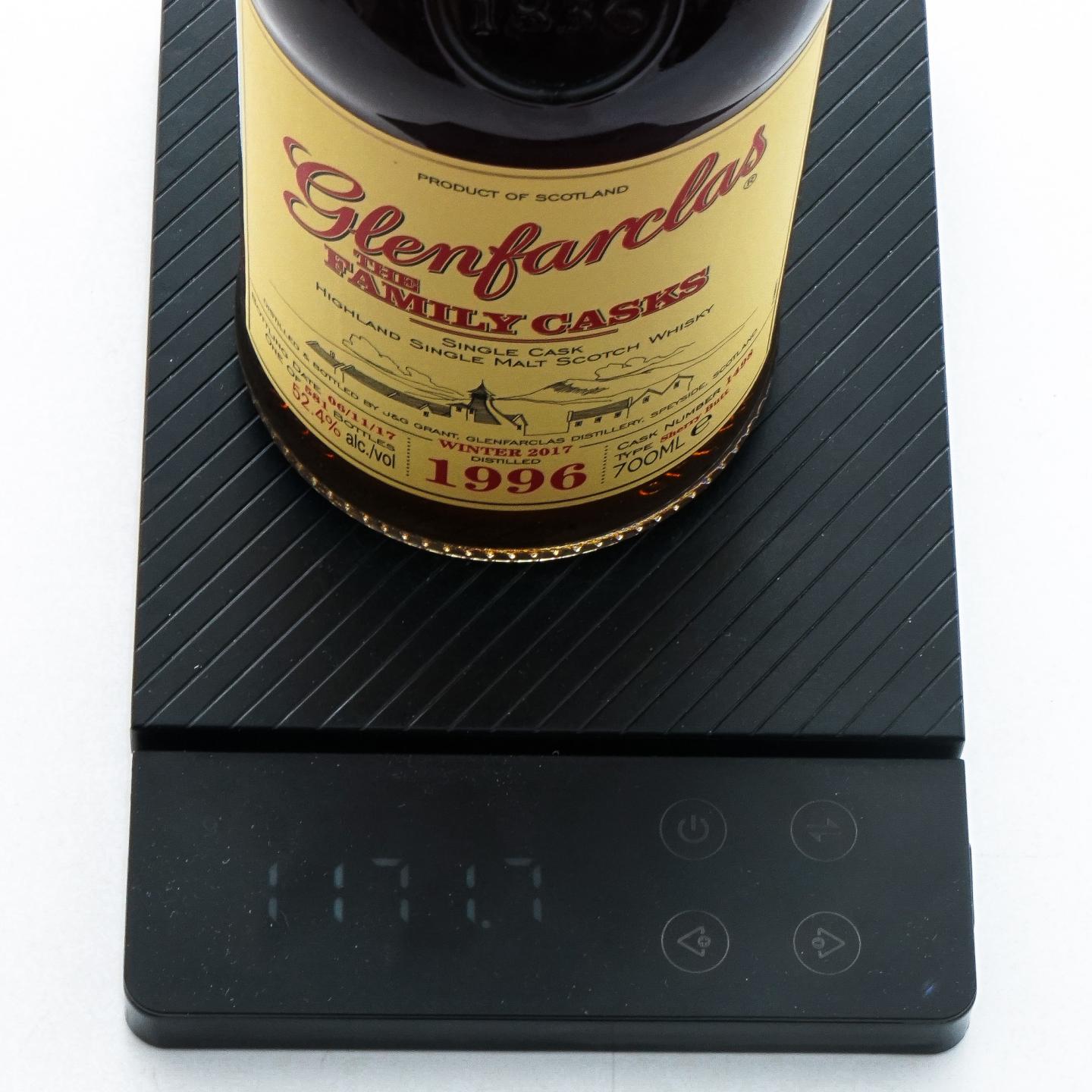Glenfarclas 格兰花格 1996-2017 家族桶#1498