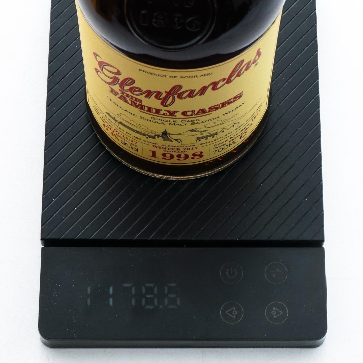 Glenfarclas 格兰花格 1998-2017 家族桶#1695