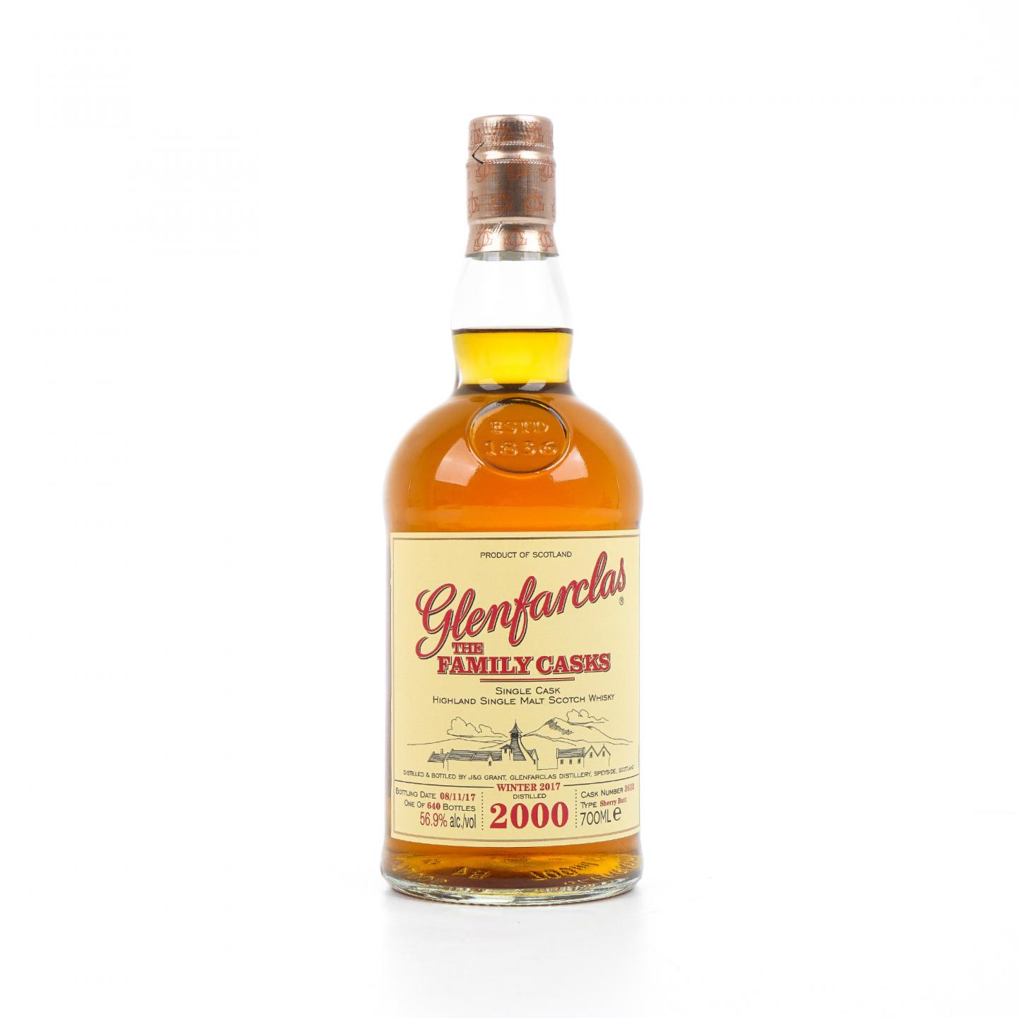 Glenfarclas 格兰花格 2000-2017 家族桶#3633