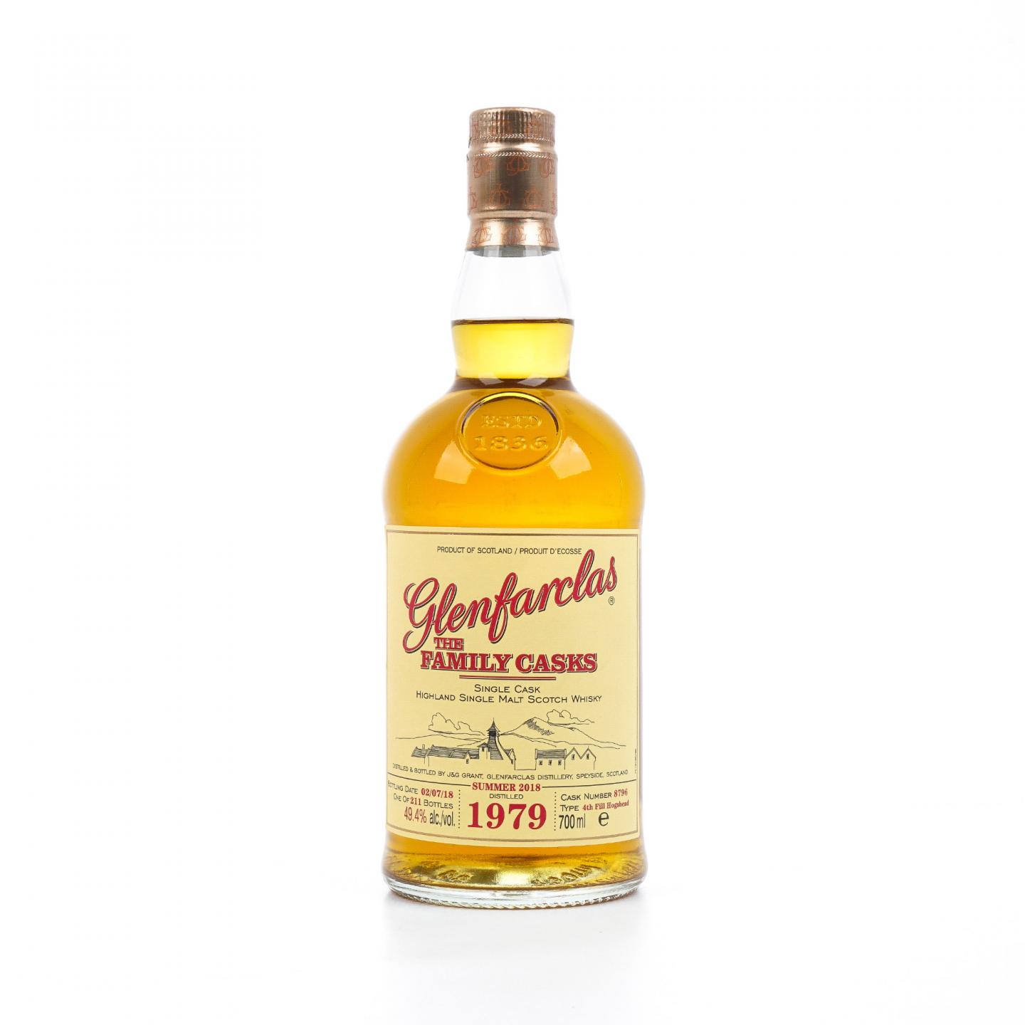 Glenfarclas 格兰花格 1979-2018 家族桶 单桶#8796