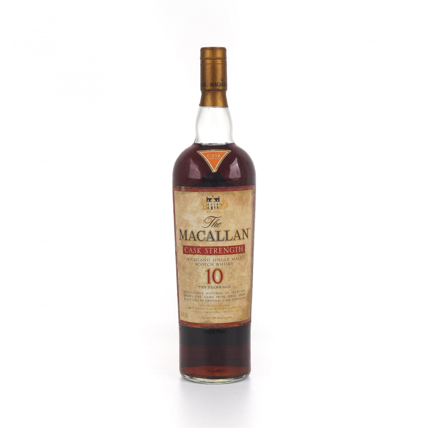 Macallan 麦卡伦 10年 桶强 58.6%vol. 非原盒