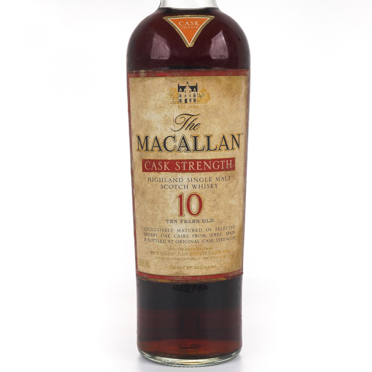 Macallan 麦卡伦 10年 桶强 58.6%vol. 非原盒