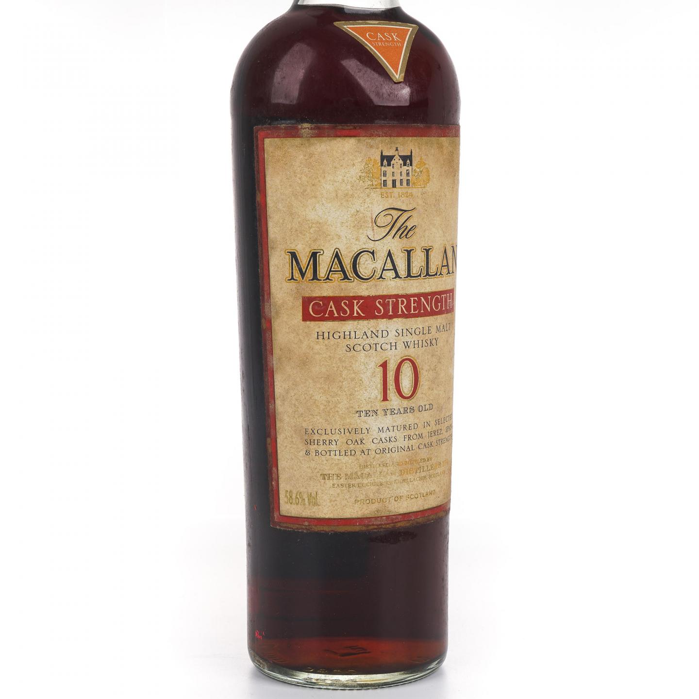 Macallan 麦卡伦 10年 桶强 58.6%vol. 非原盒