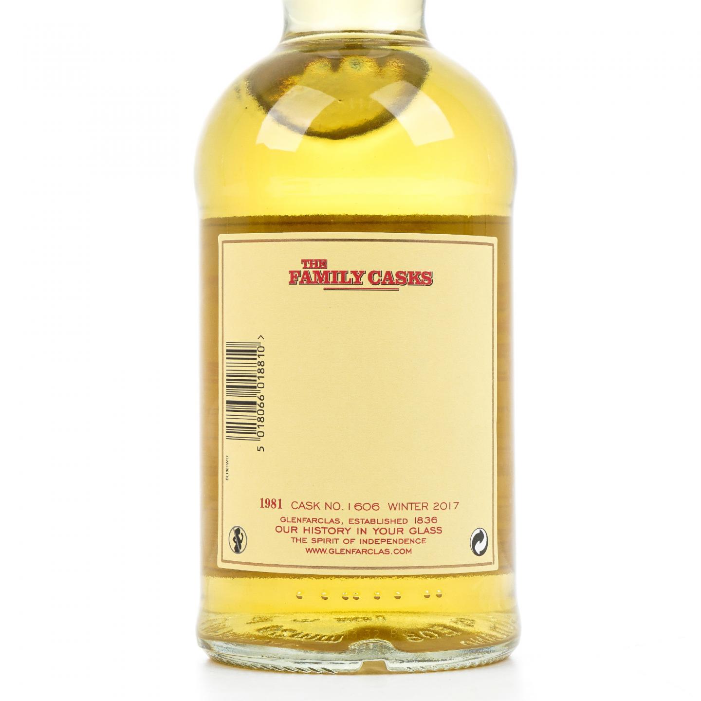 Glenfarclas 格兰花格 1981-2017 家族桶 单桶#1606