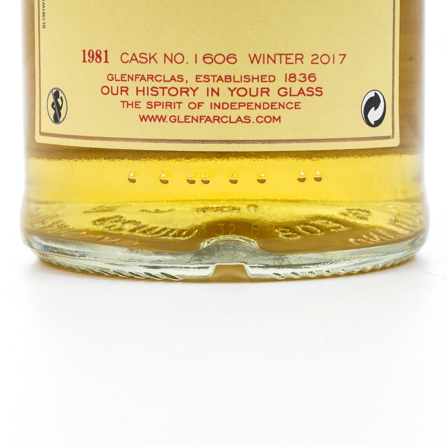 Glenfarclas 格兰花格 1981-2017 家族桶 单桶#1606