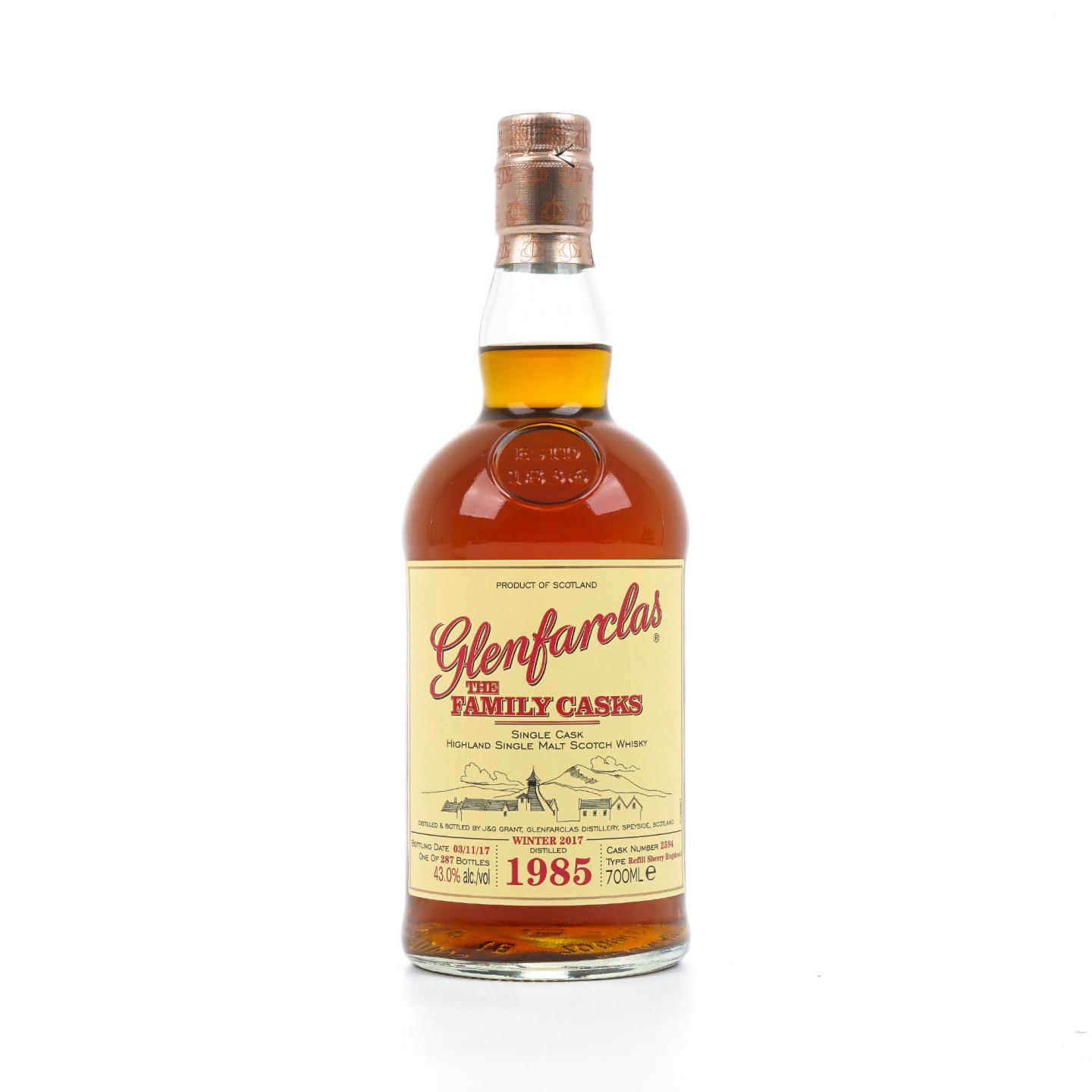 Glenfarclas 格兰花格 1985-2017 家族桶 雪莉单桶#2594