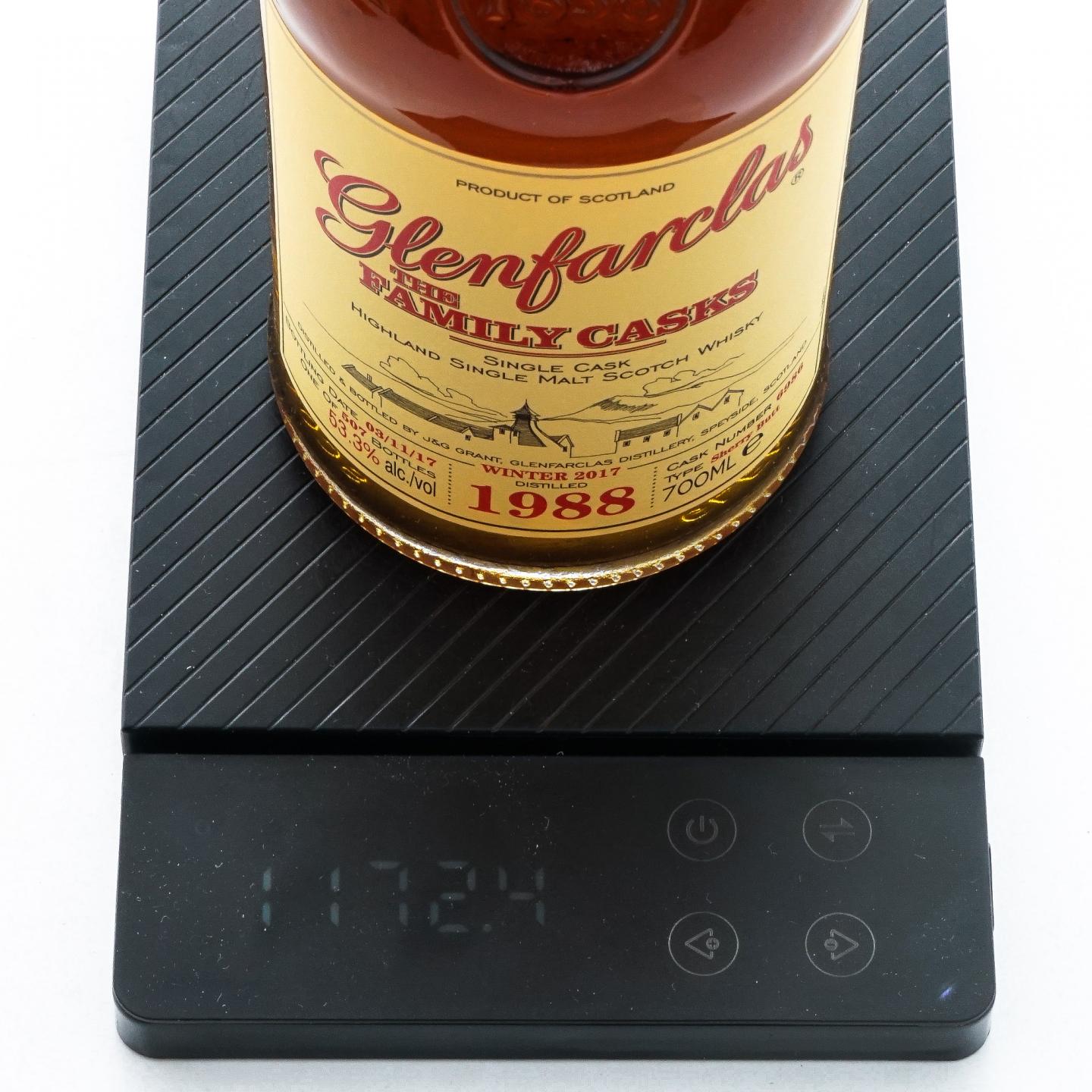 Glenfarclas 格兰花格 1988-2017 家族桶 雪莉单桶#6986