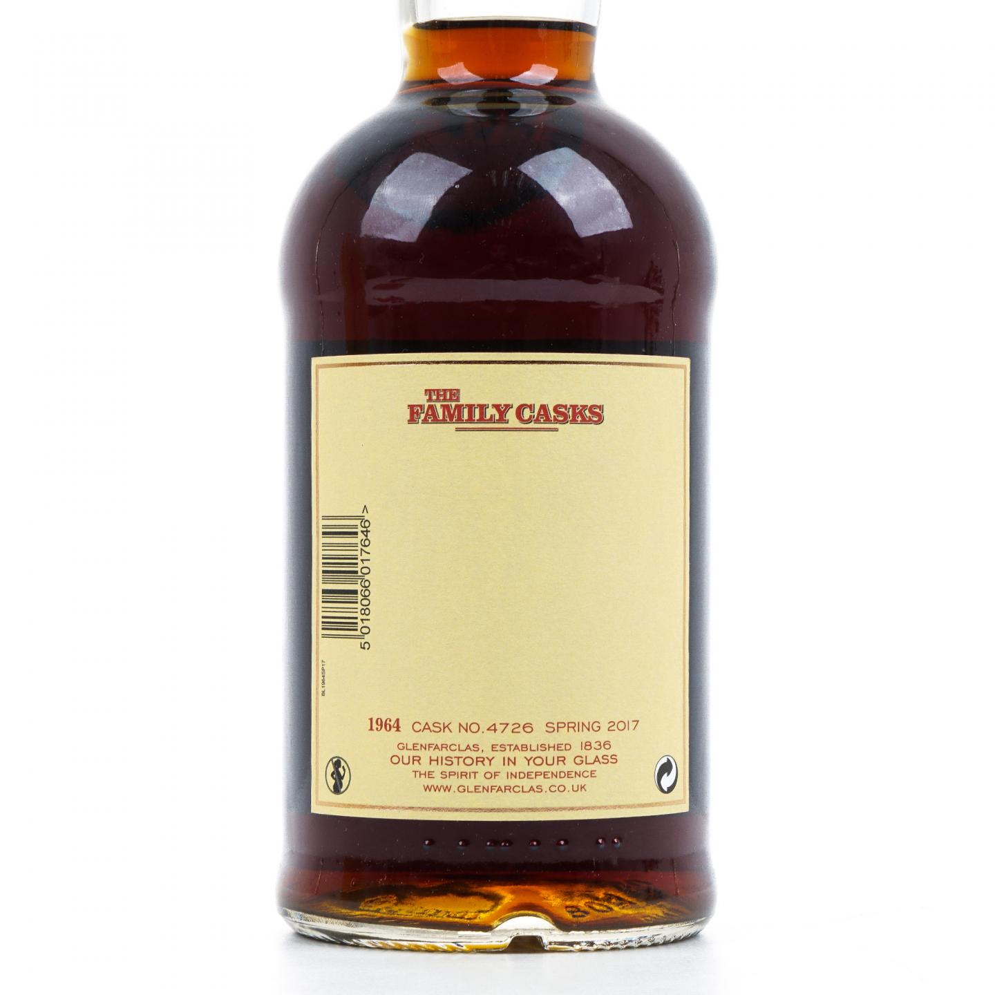 Glenfarclas 格兰花格 1964-2017 家族桶 雪莉单桶#4726