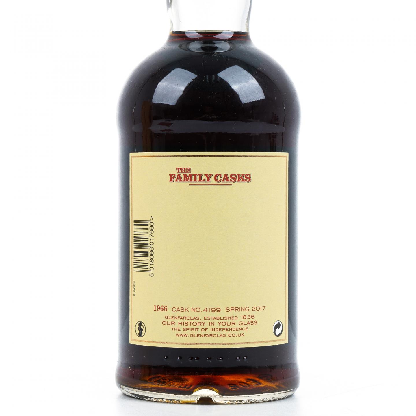 Glenfarclas 格兰花格 1966-2017 家族桶 雪莉单桶#4199