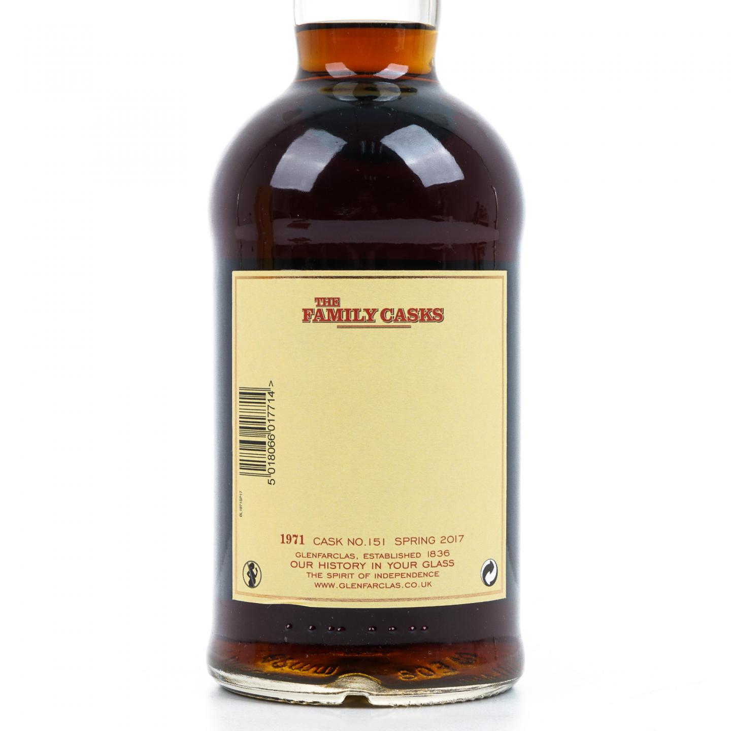 Glenfarclas 格兰花格 1971-2017 家族桶 雪莉单桶#151
