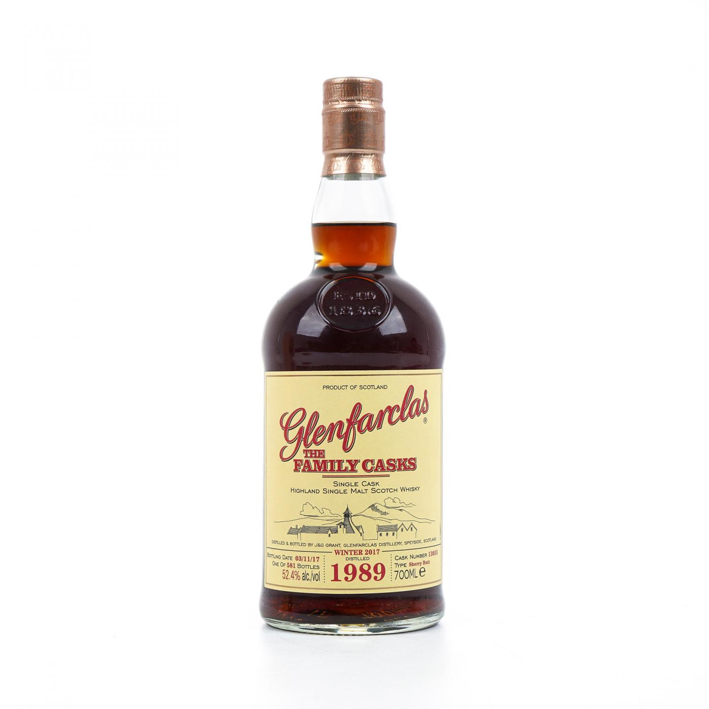 Glenfarclas 格兰花格 1989-2017 家族桶 雪莉单桶#13055