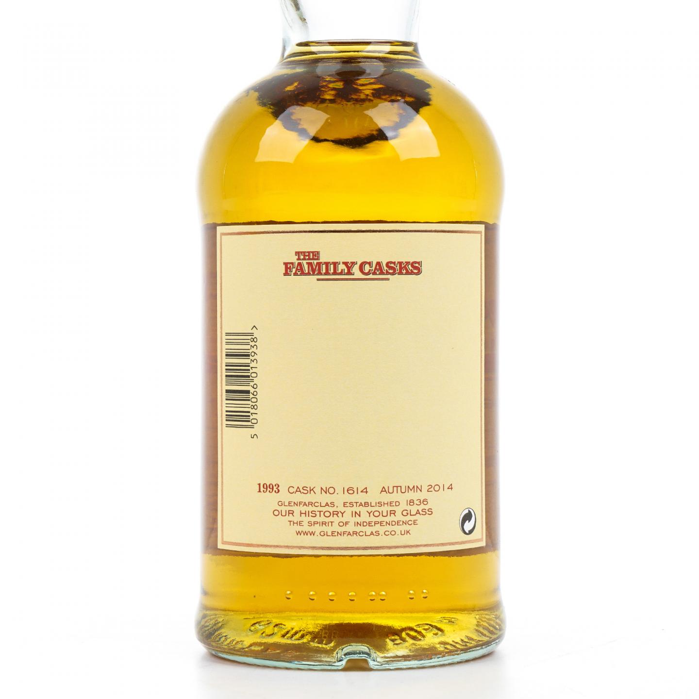 Glenfarclas 格兰花格 1993-2014 家族桶 雪莉单桶#1614