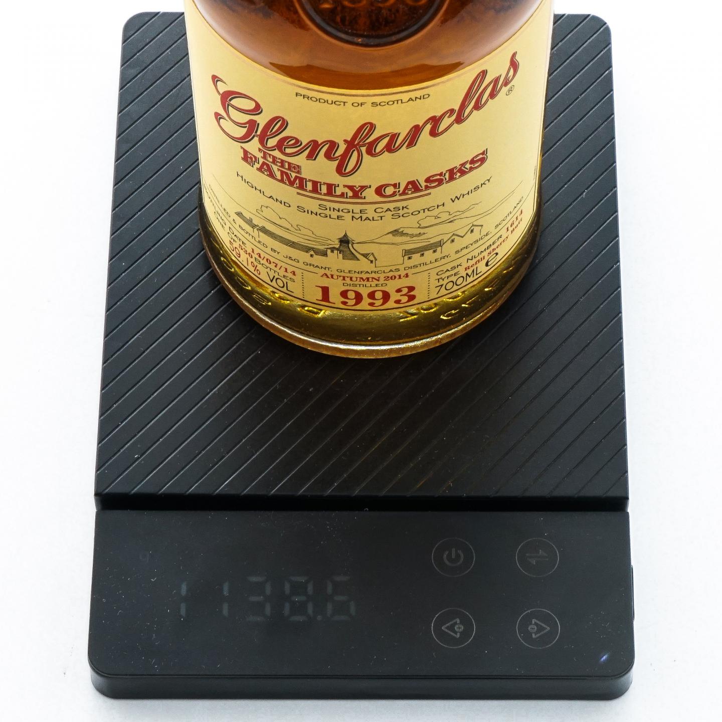 Glenfarclas 格兰花格 1993-2014 家族桶 雪莉单桶#1614