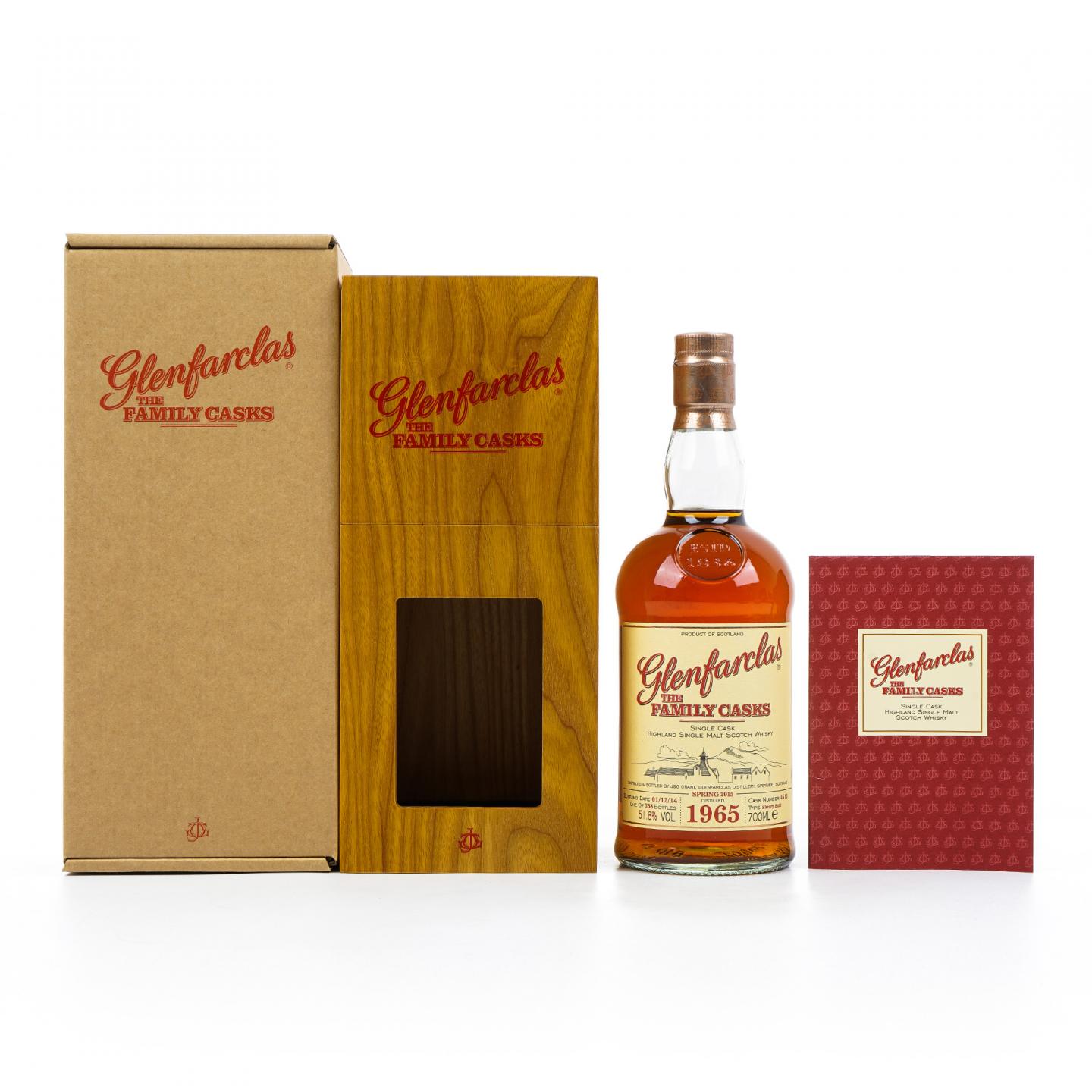 Glenfarclas 格兰花格 1965-2014 家族桶 雪莉单桶#4512