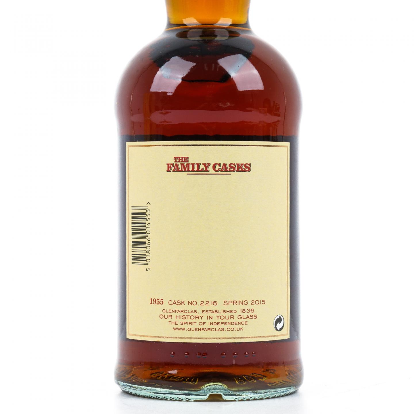 Glenfarclas 格兰花格 1955-2014 家族桶 雪莉单桶#2216