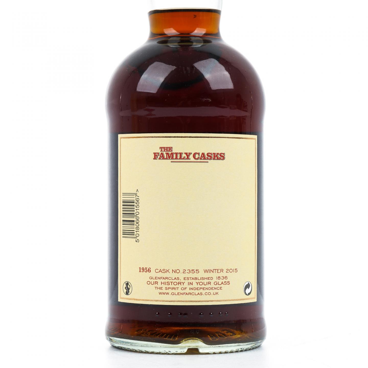 Glenfarclas 格兰花格 1956-2015 家族桶 雪莉单桶#2355