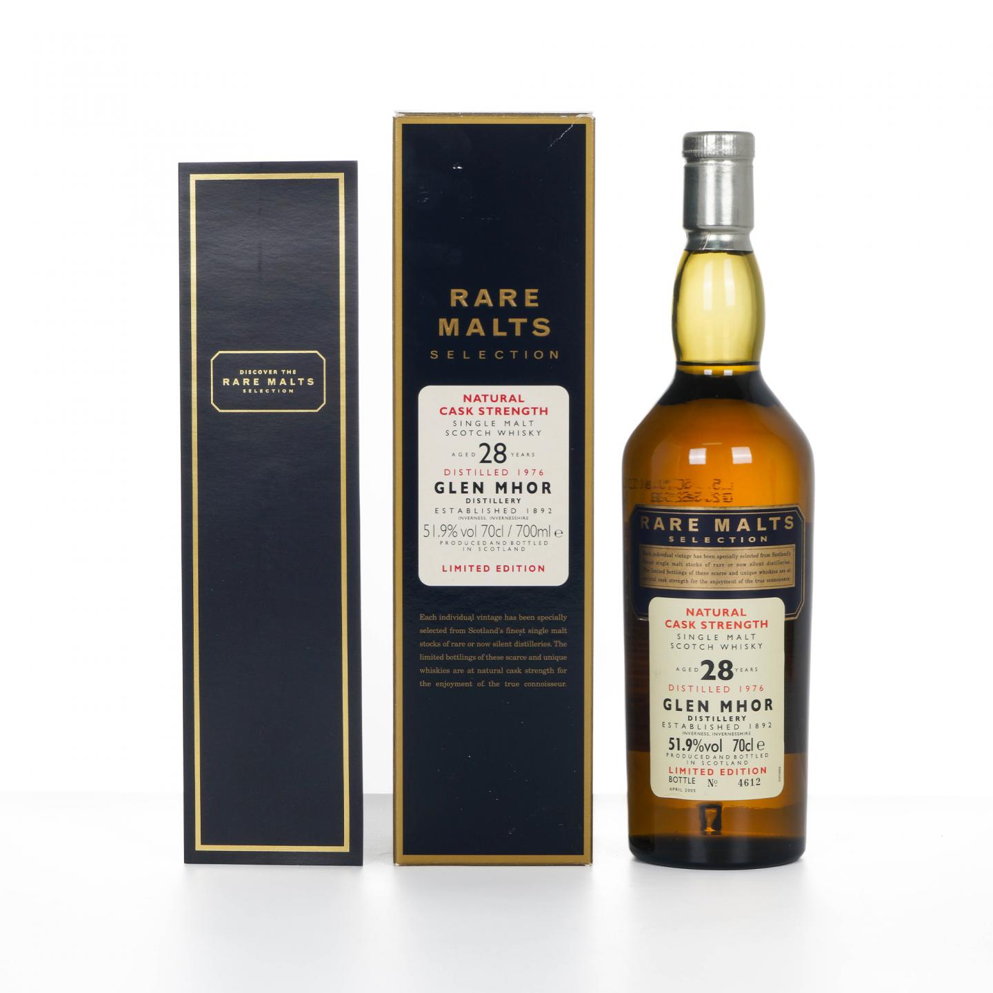 Glen Mhor 格兰莫尔 28年 1976-2005 RMS 51.9%Vol.