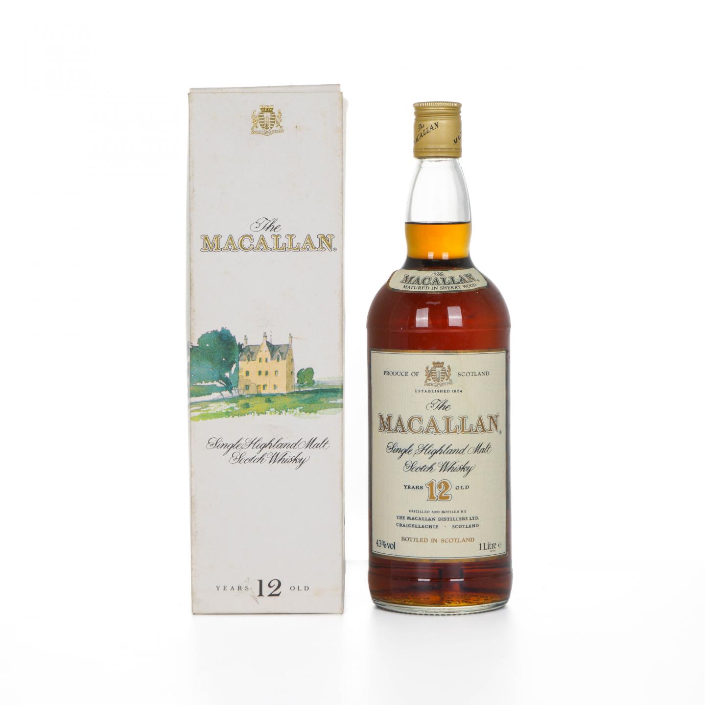Macallan 麦卡伦 12年 雪莉桶 1L