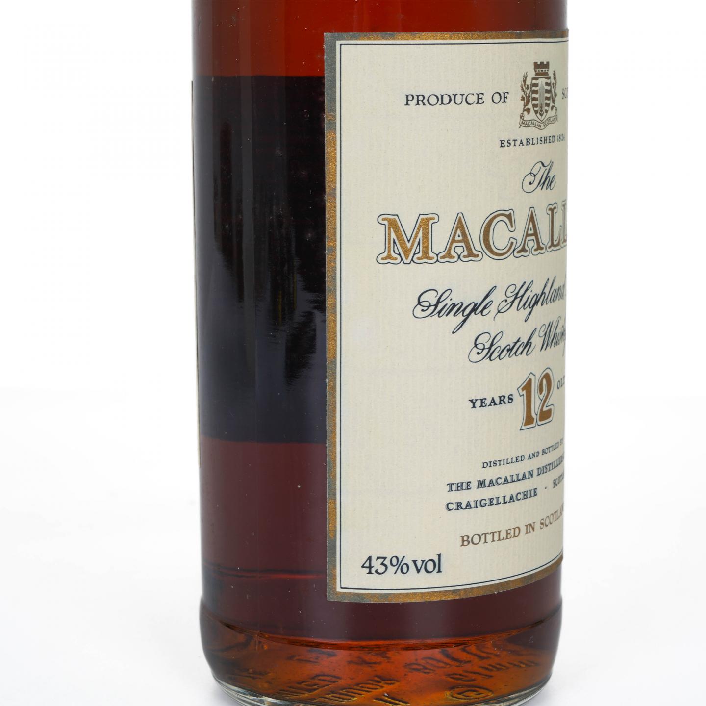 Macallan 麦卡伦 12年 雪莉桶 1L
